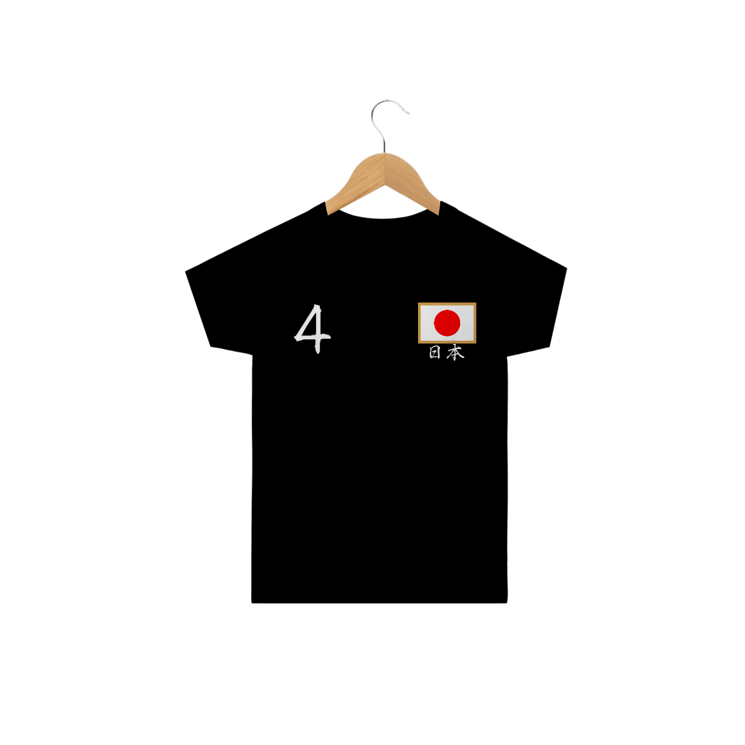 Nome do produto: Camiseta Japão - Samurai Blue - Inf