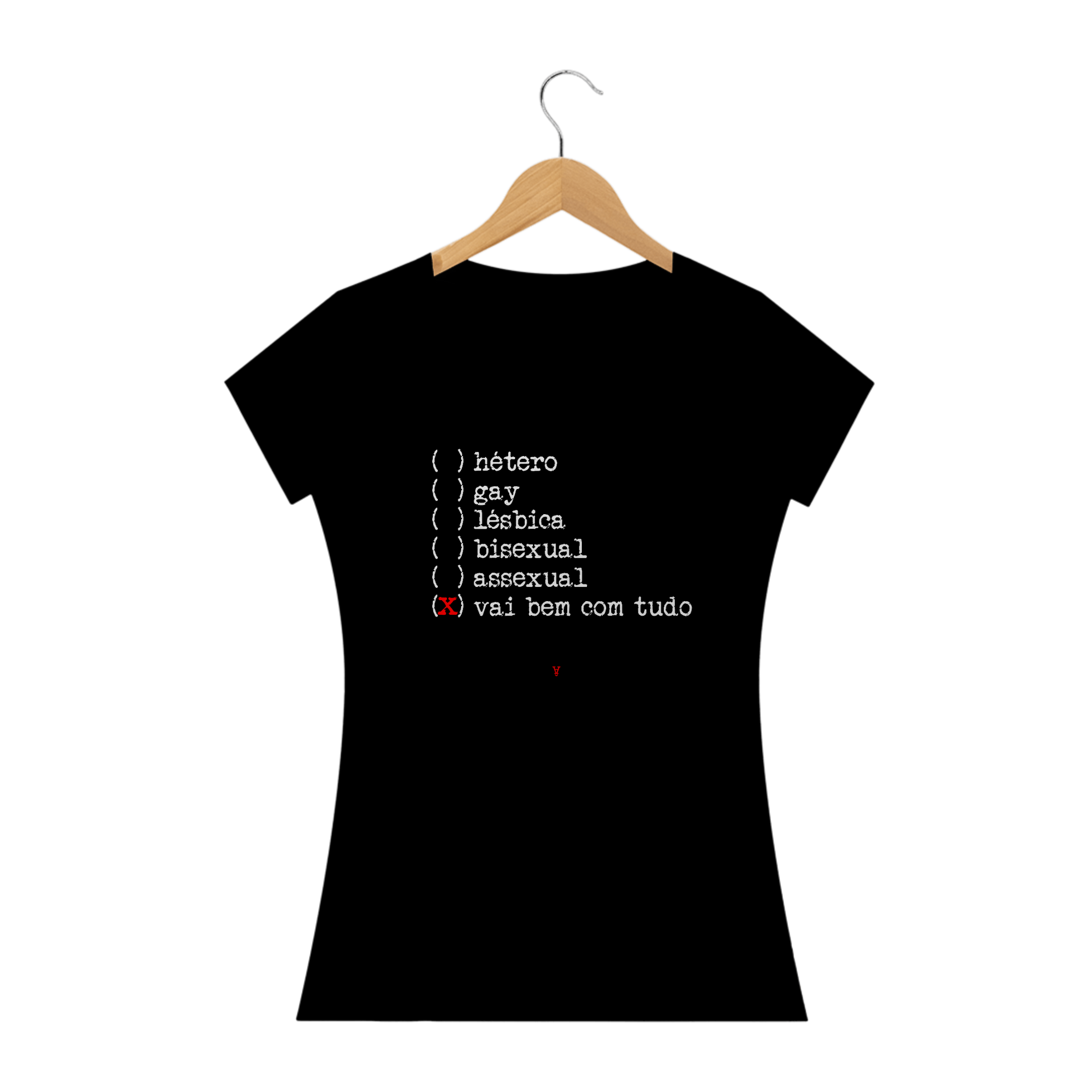 Nome do produto: vai bem com tudo (feminino texto branco)