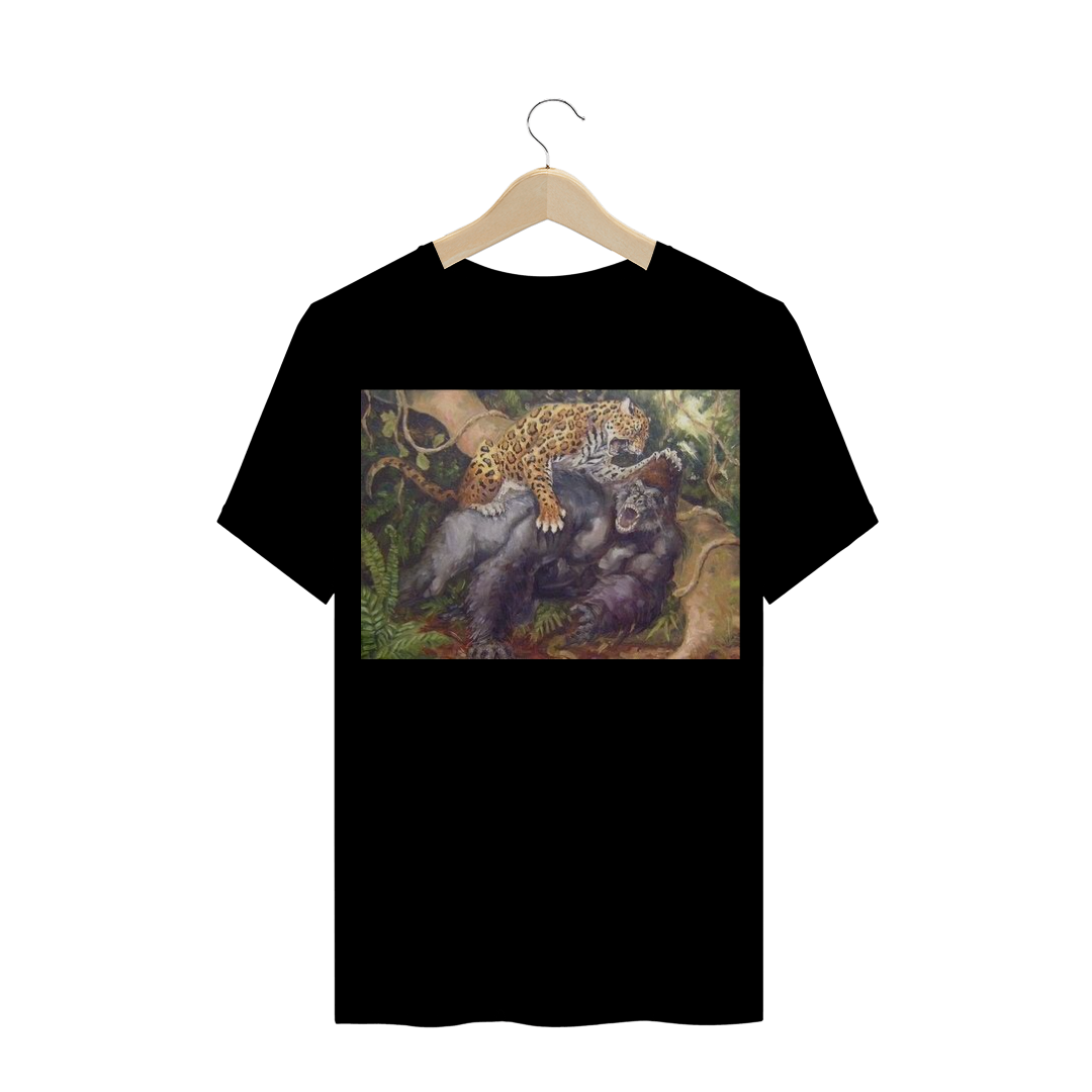 Nome do produto: LEOPARDO ATACANDO GORILA