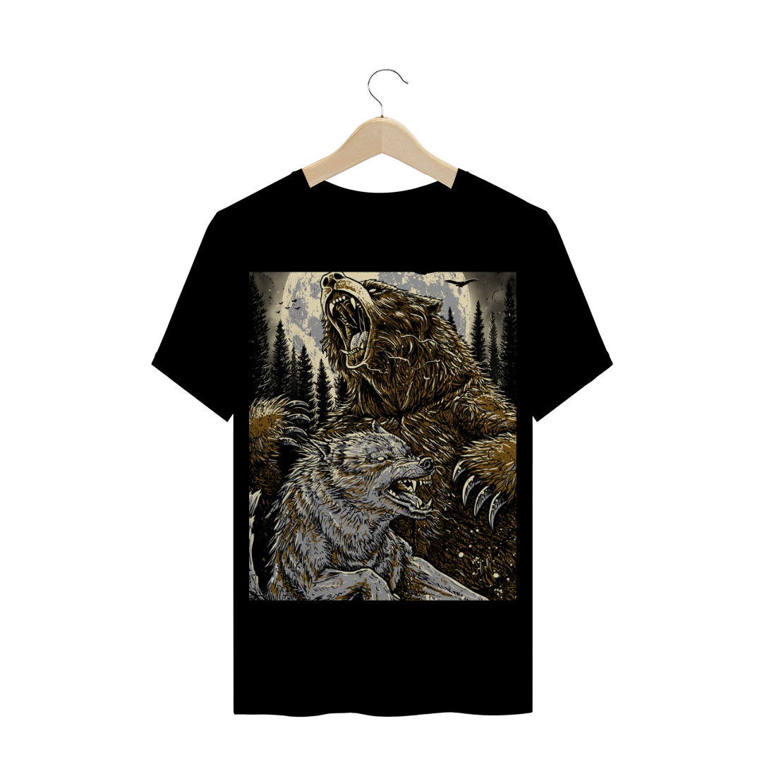 Nome do produto: URSO E LOBO - DESENHO