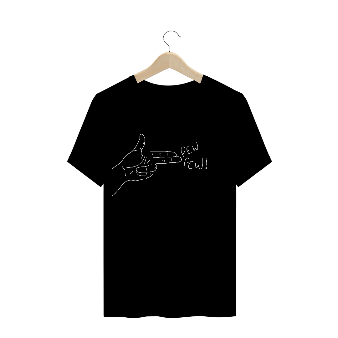 Nome do produto  t-shirt finger gun