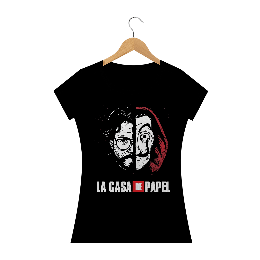 Nome do produto: Camiseta Feminina La Casa de papel 02