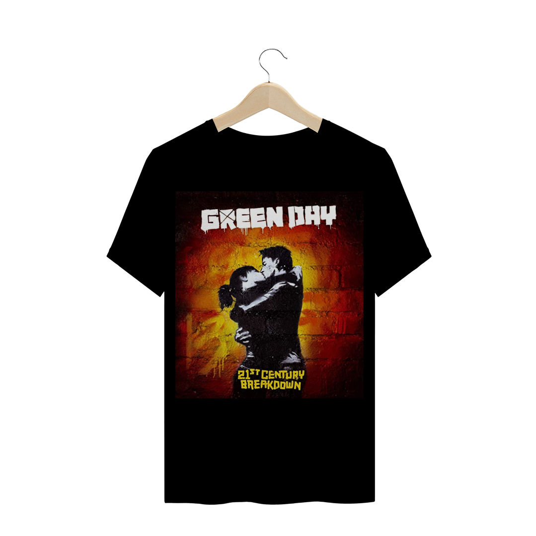 Nome do produto: Camiseta Green Day 21st Century Breakdown