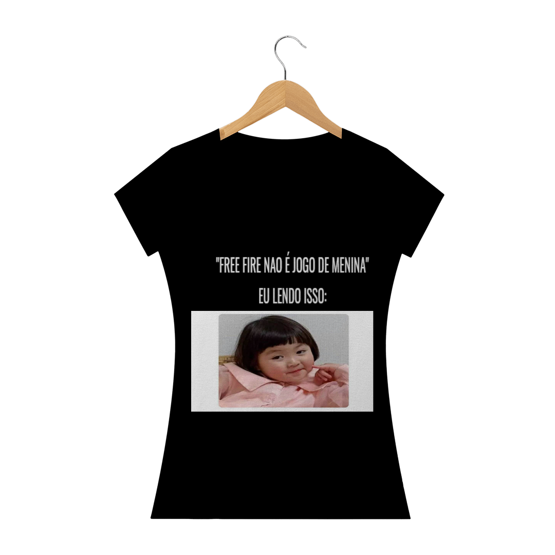 Nome do produto: Frases de free fire femininas com estampa
