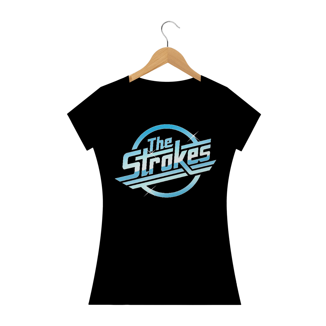 Nome do produto: Camiseta Baby Look The Strokes