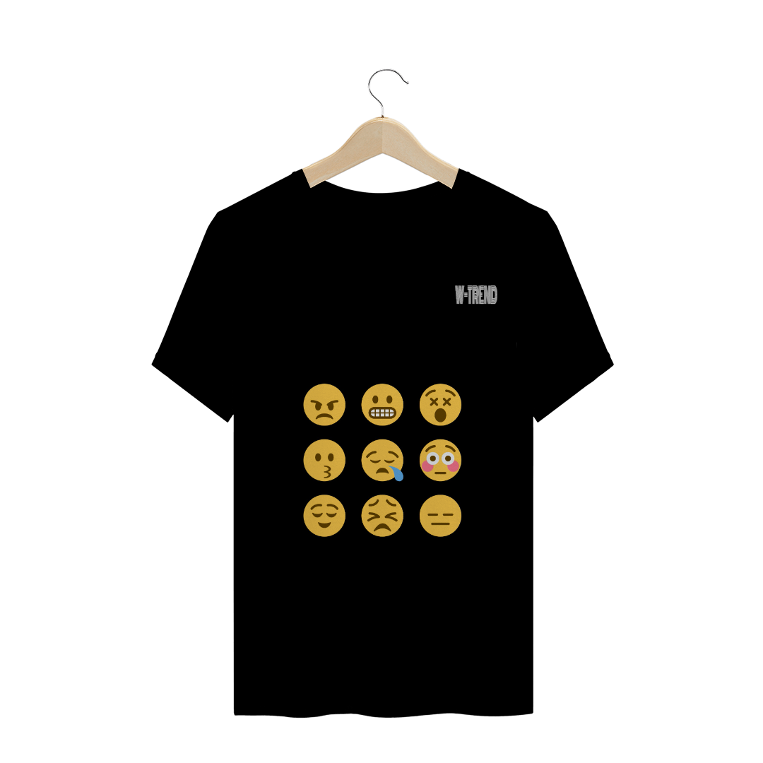 Nome do produto: Camisa - emojis w-trend black