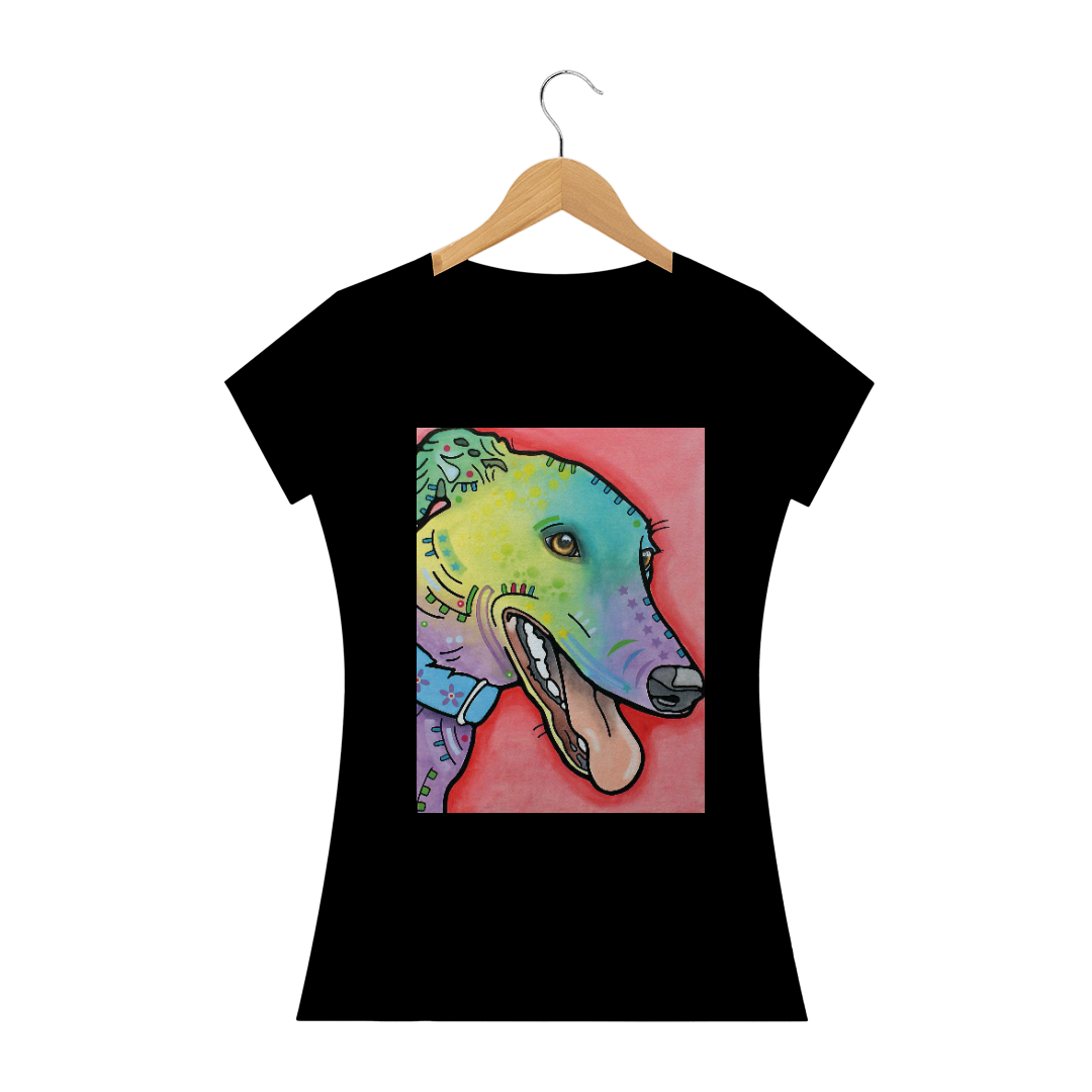 Nome do produto: Pink Greyhound  Baby Look