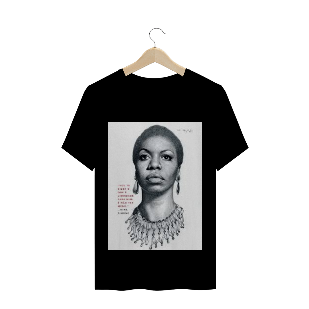 Nome do produto: CAMISETA NINA SIMONE 
