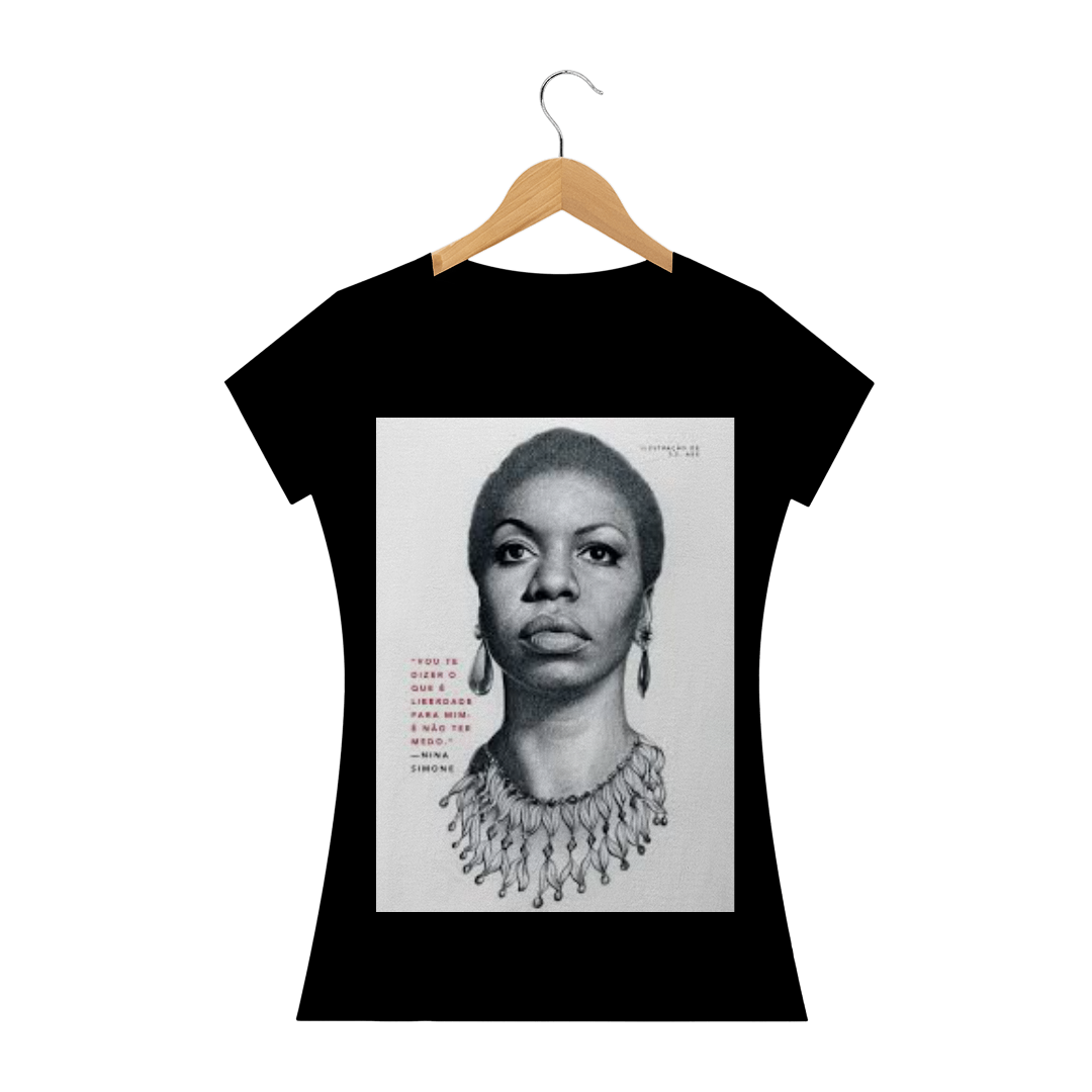 Nome do produto: CAMISETA NINA SIMONE 