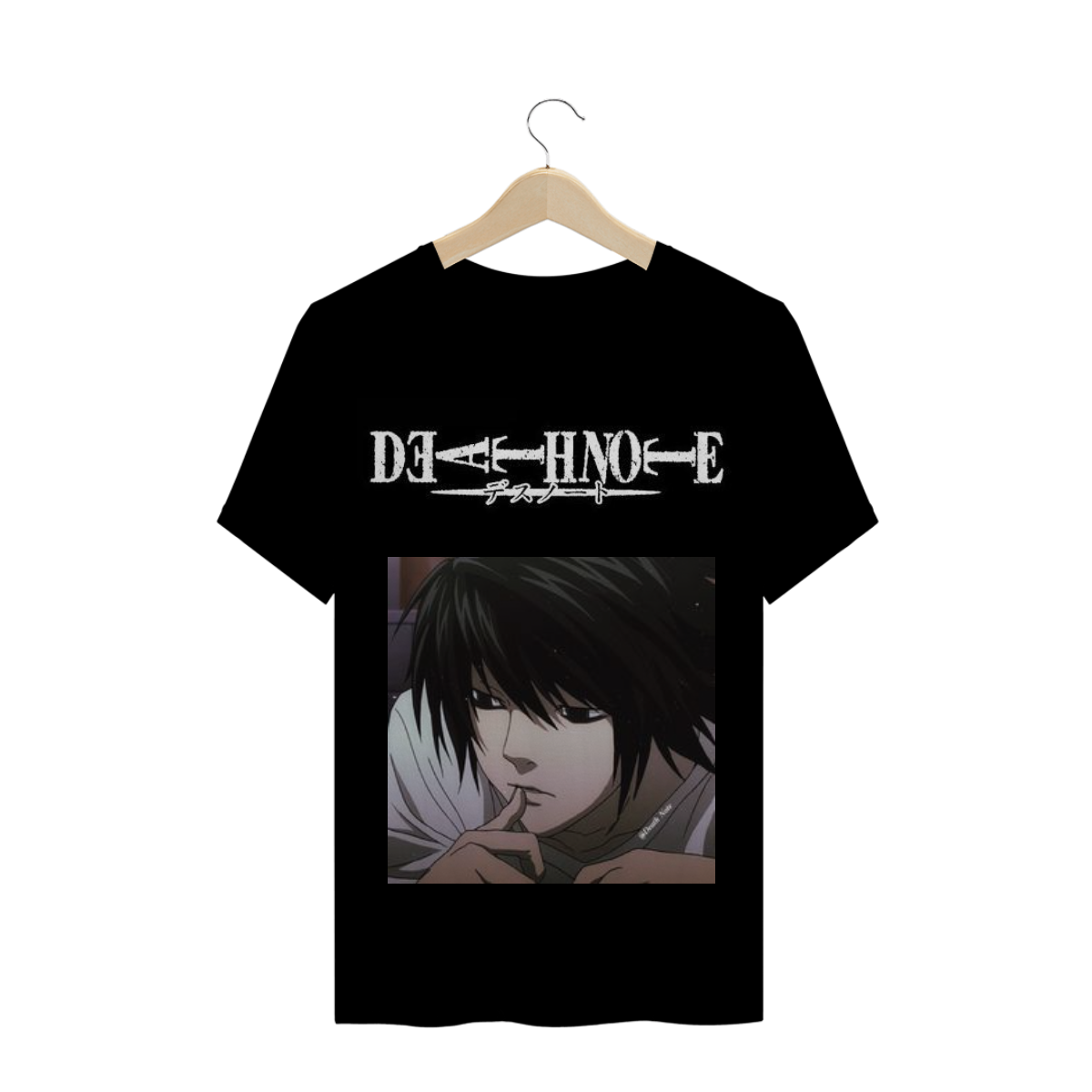 Nome do produto: Camiseta death note L lawliet anime