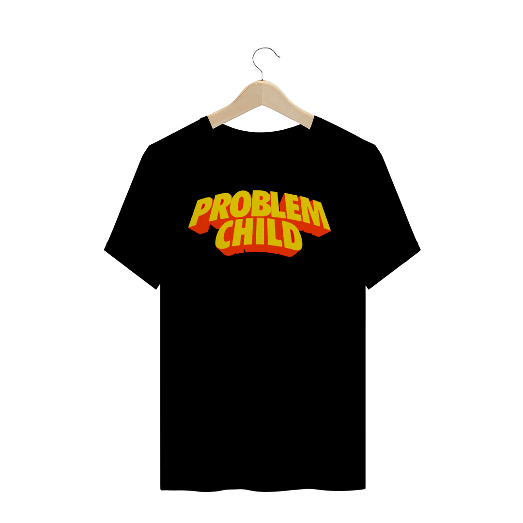 Nome do produto  Camiseta T-Shirt Problem Child Vintage Preta