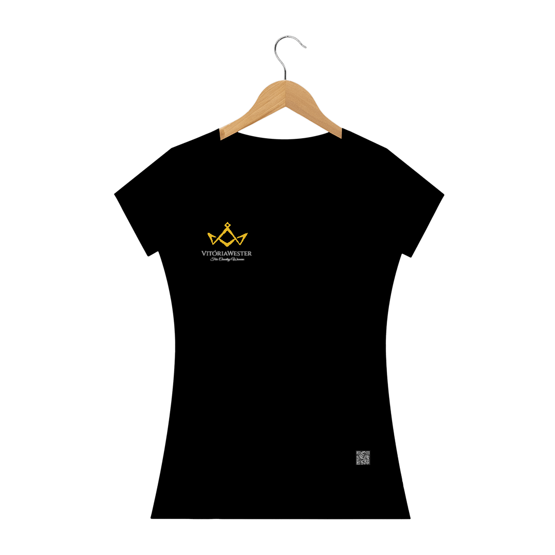 Nome do produto: VITÓRIA WESTER® | IT-100011 | T-SHIRT FEMININA