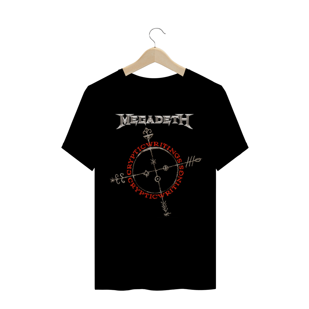 Nome do produto: Camiseta Megadeth Cryptic Writings