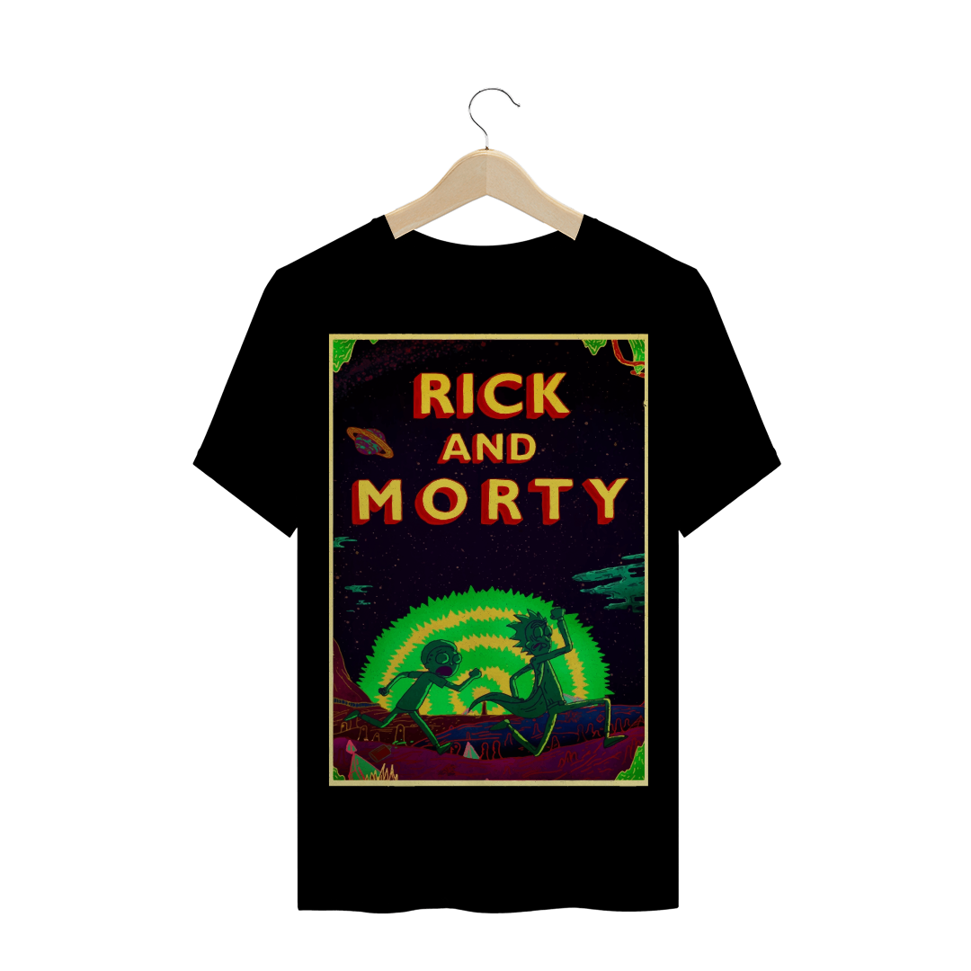 Nome do produto: Camiseta Rock And Morty 
