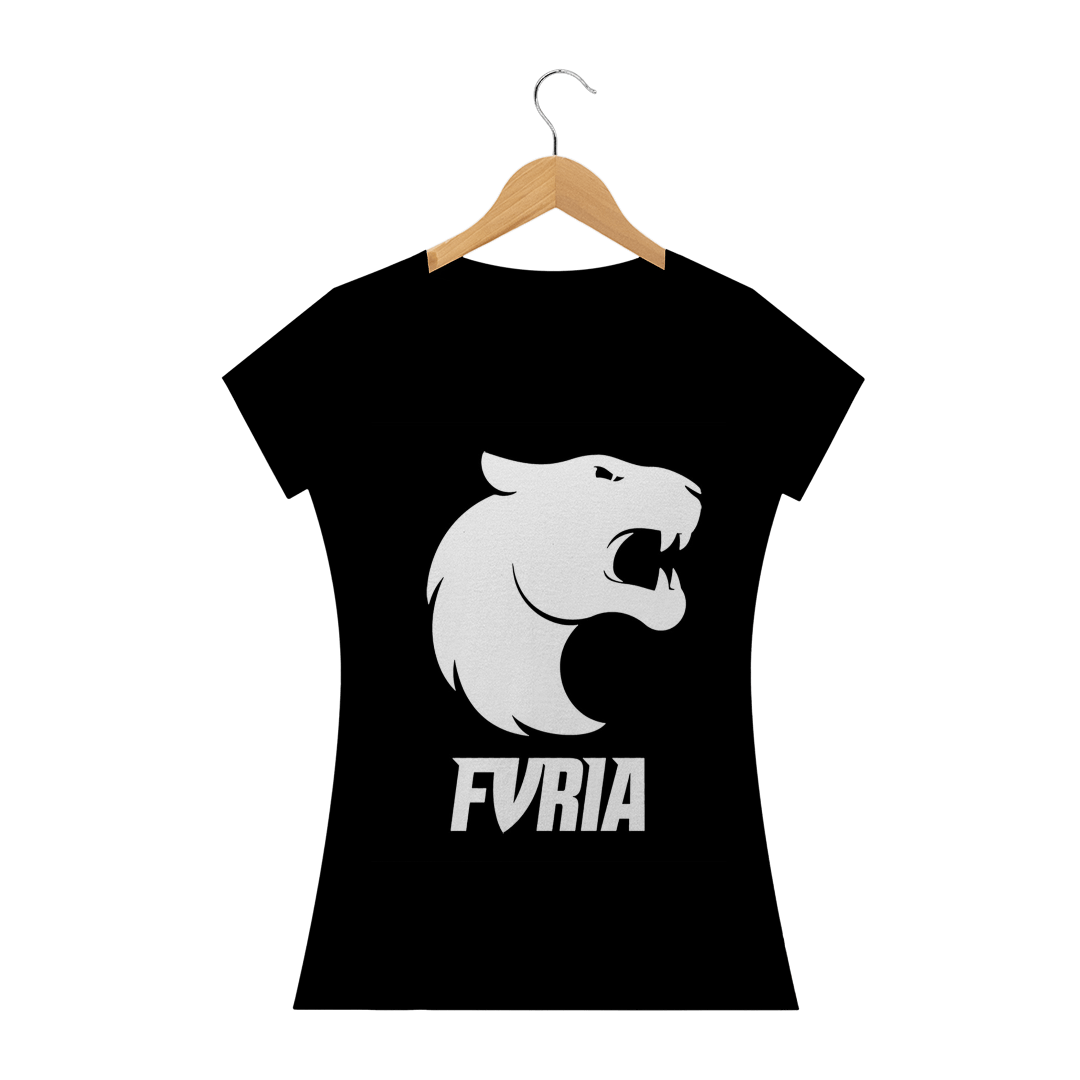 Nome do produto: Camisa Feminina Team Furia