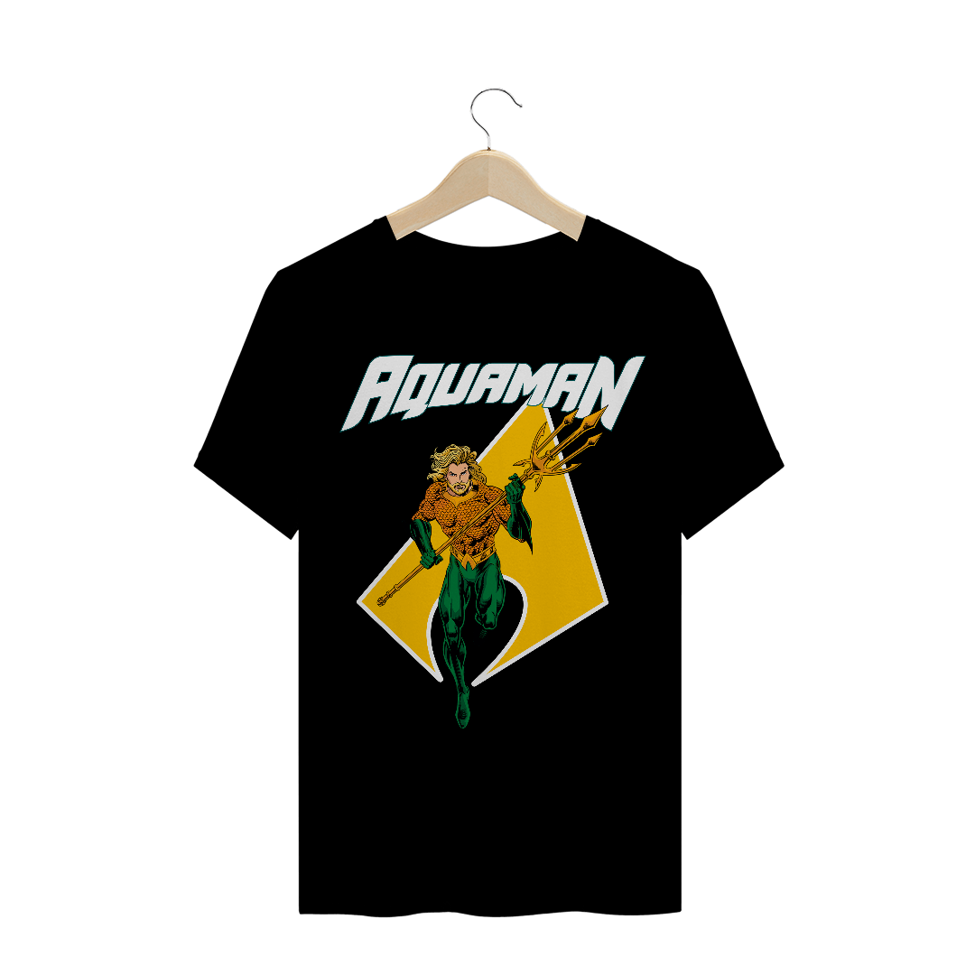 Nome do produto: Camiseta Rei dos Mares Aquaman - Heróis