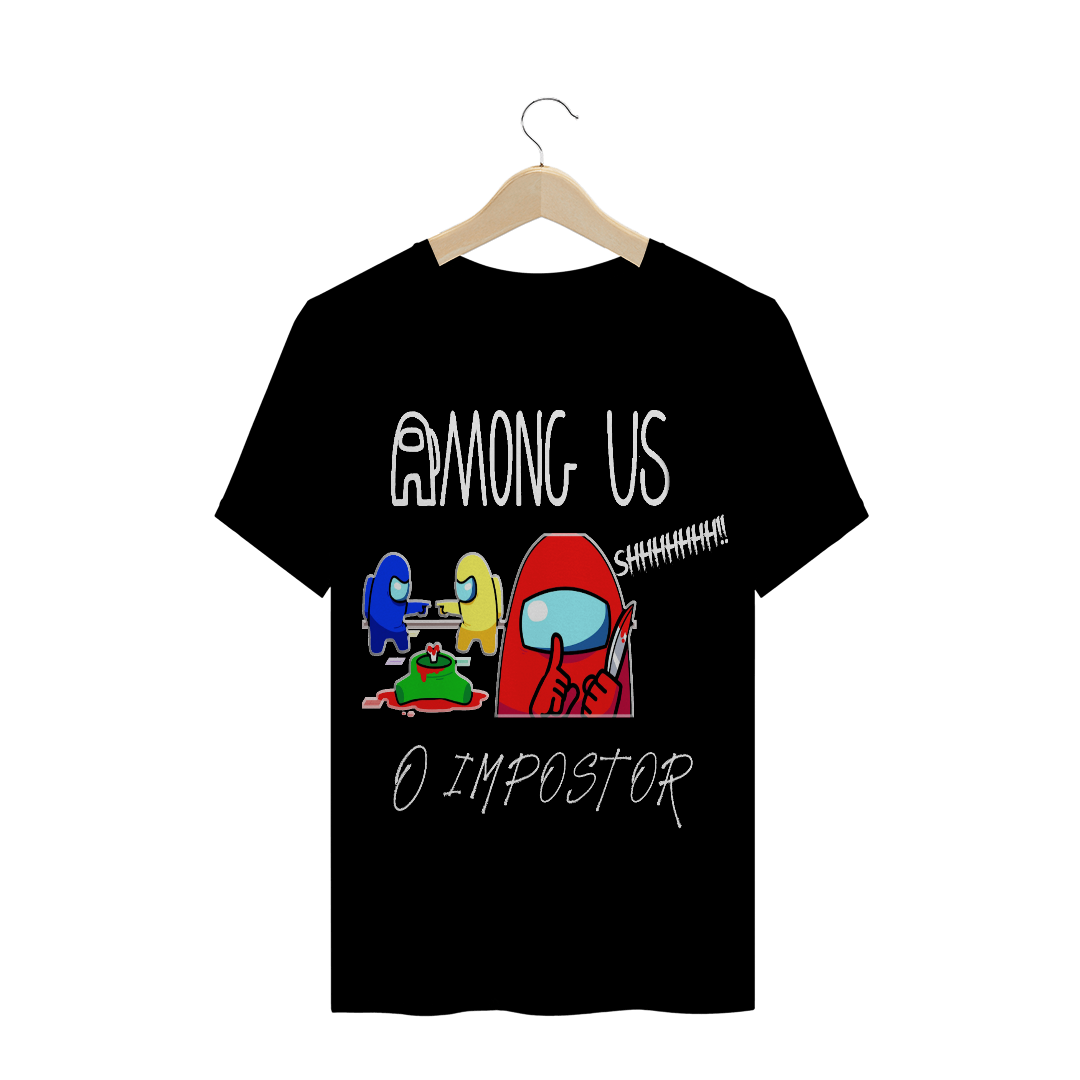 Nome do produto: CAMISETA - AMONG US - O IMPOSTOR
