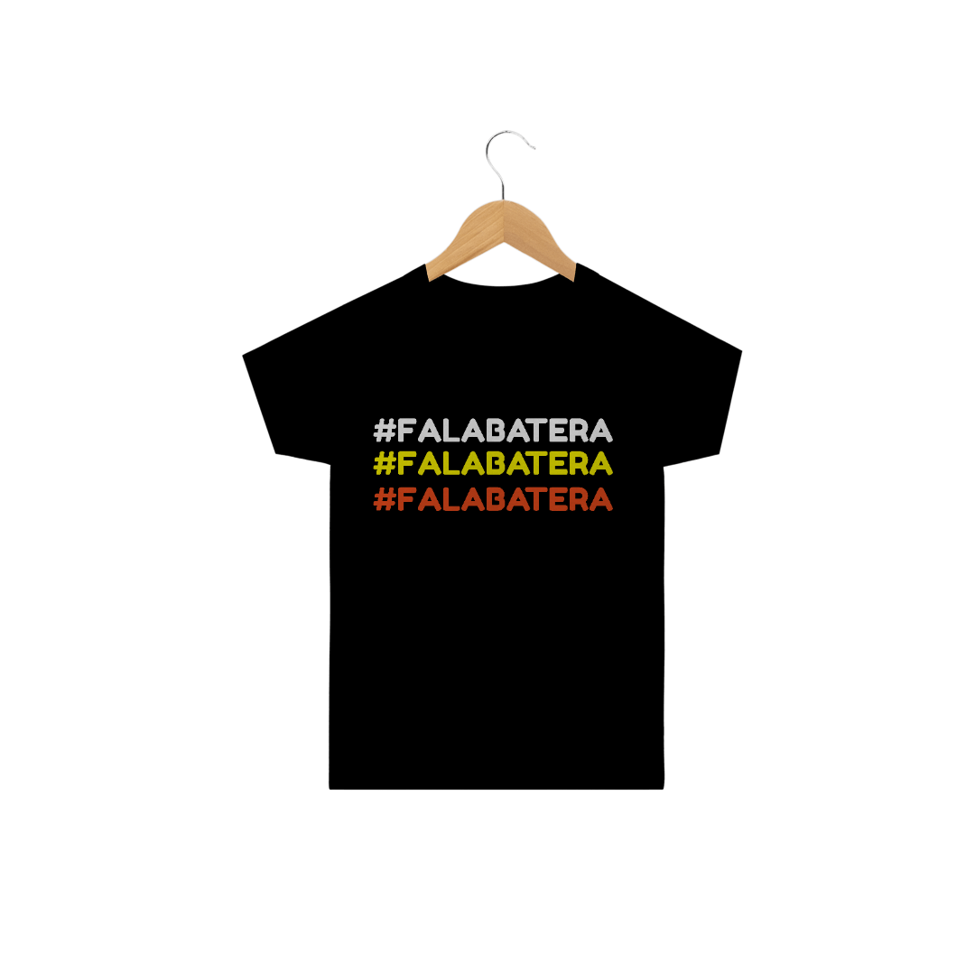Camisa Infantil - Fala Batera
