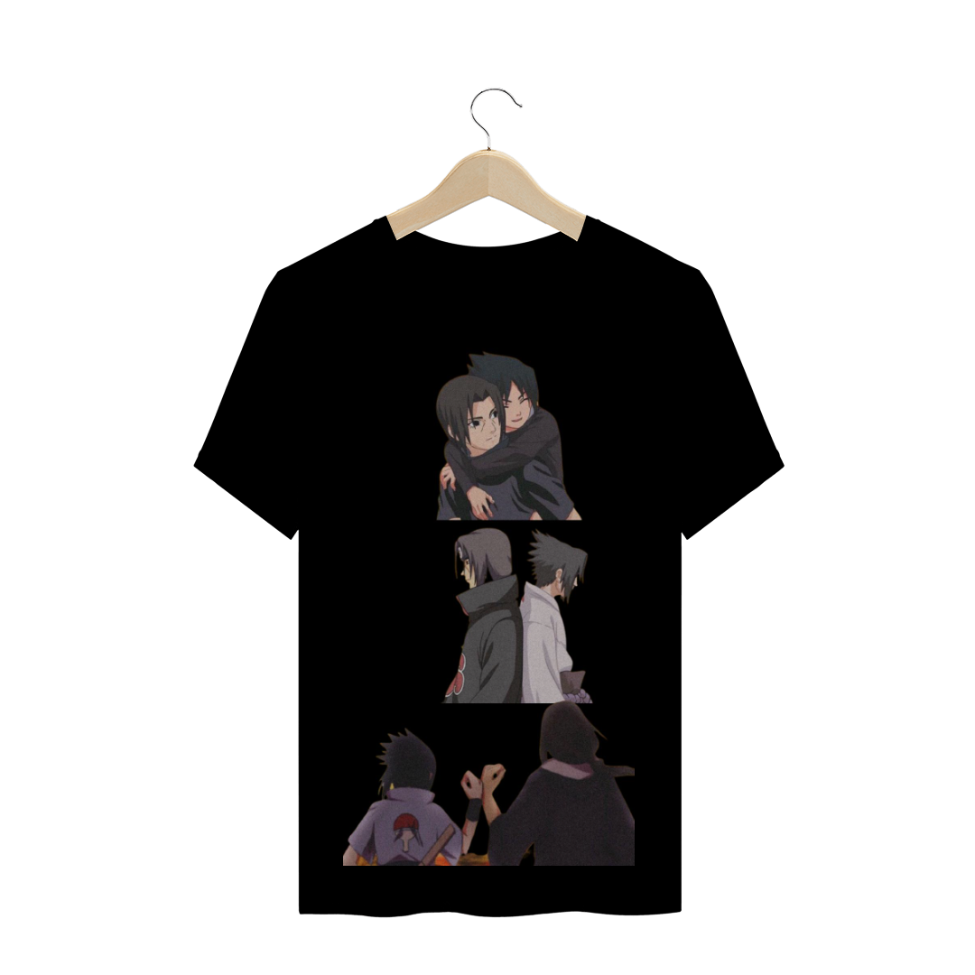 Nome do produto: CAMISA SASUKE E ITACHI - NARUTO (PRETA)