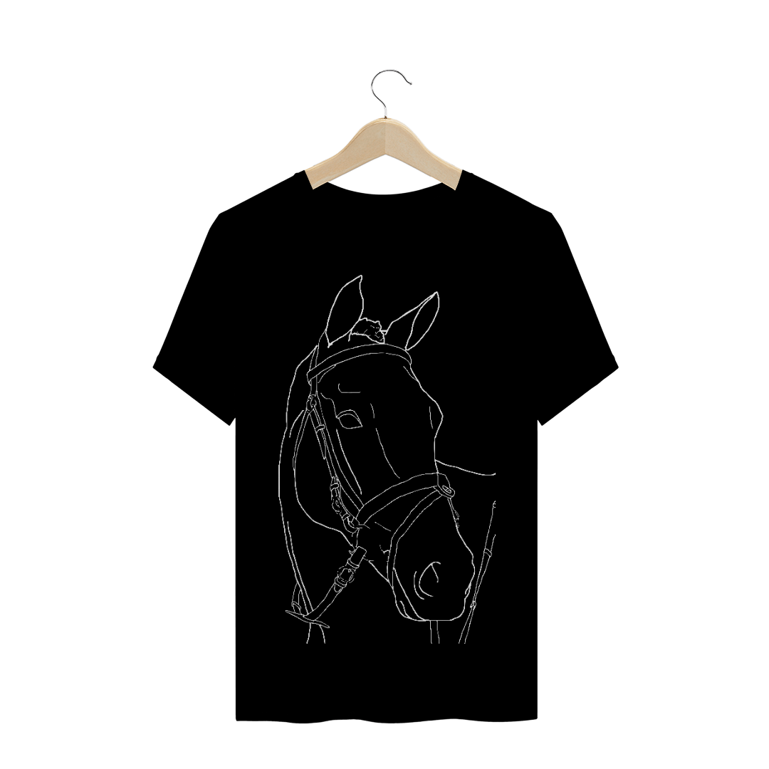 Nome do produto: Camiseta Cavalo Silhueta