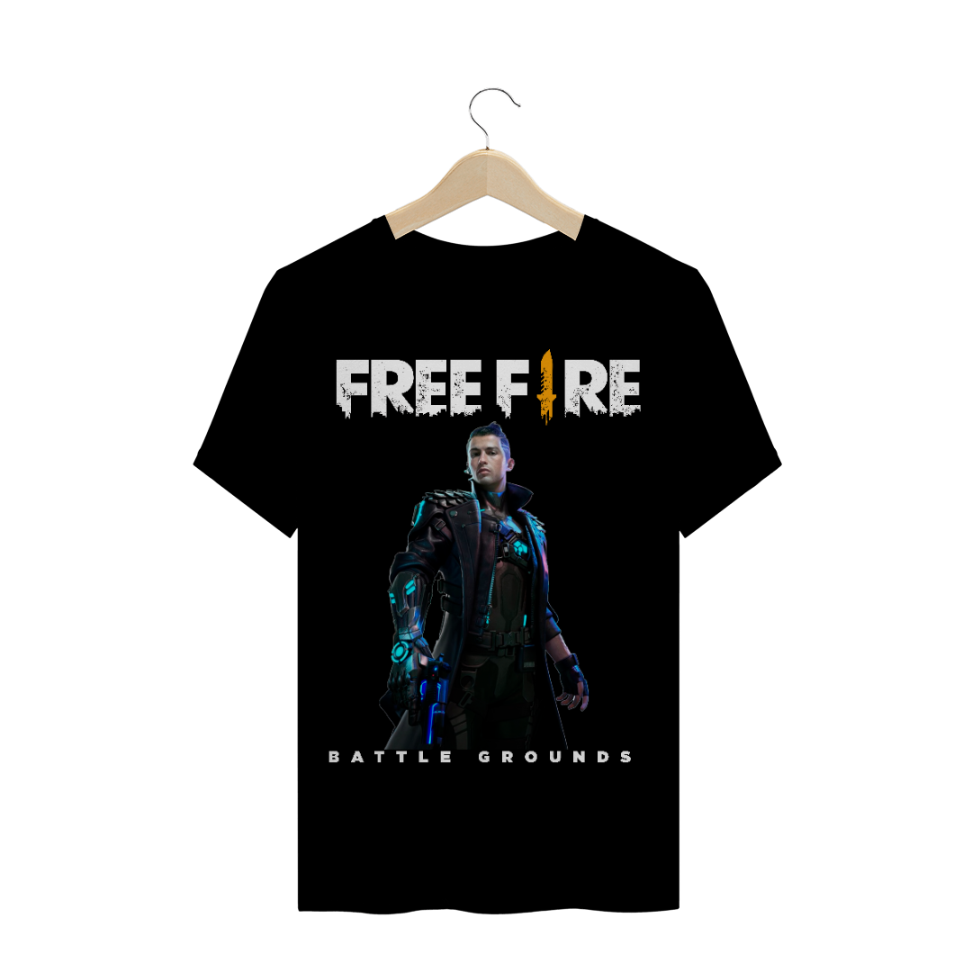 Nome do produto: Camiseta Free fire CR7 Adulto