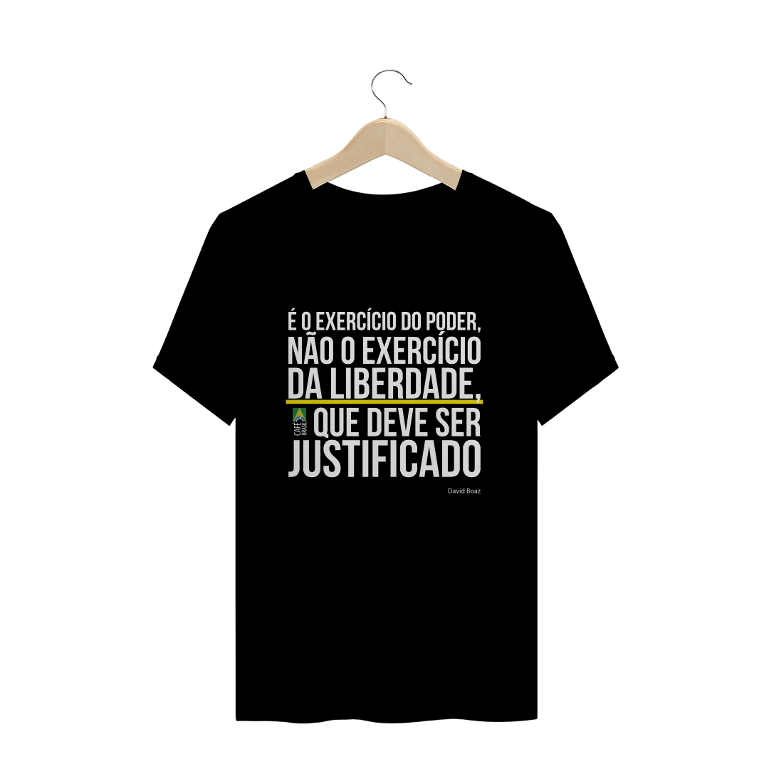 Nome do produto: Camiseta Frase David Boaz