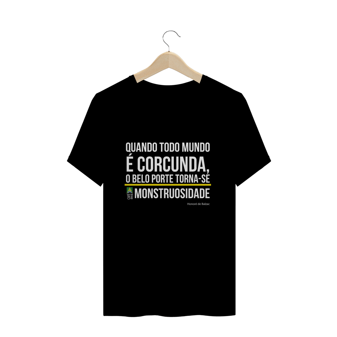 Nome do produto: Camiseta Frase Honoré de Balzac