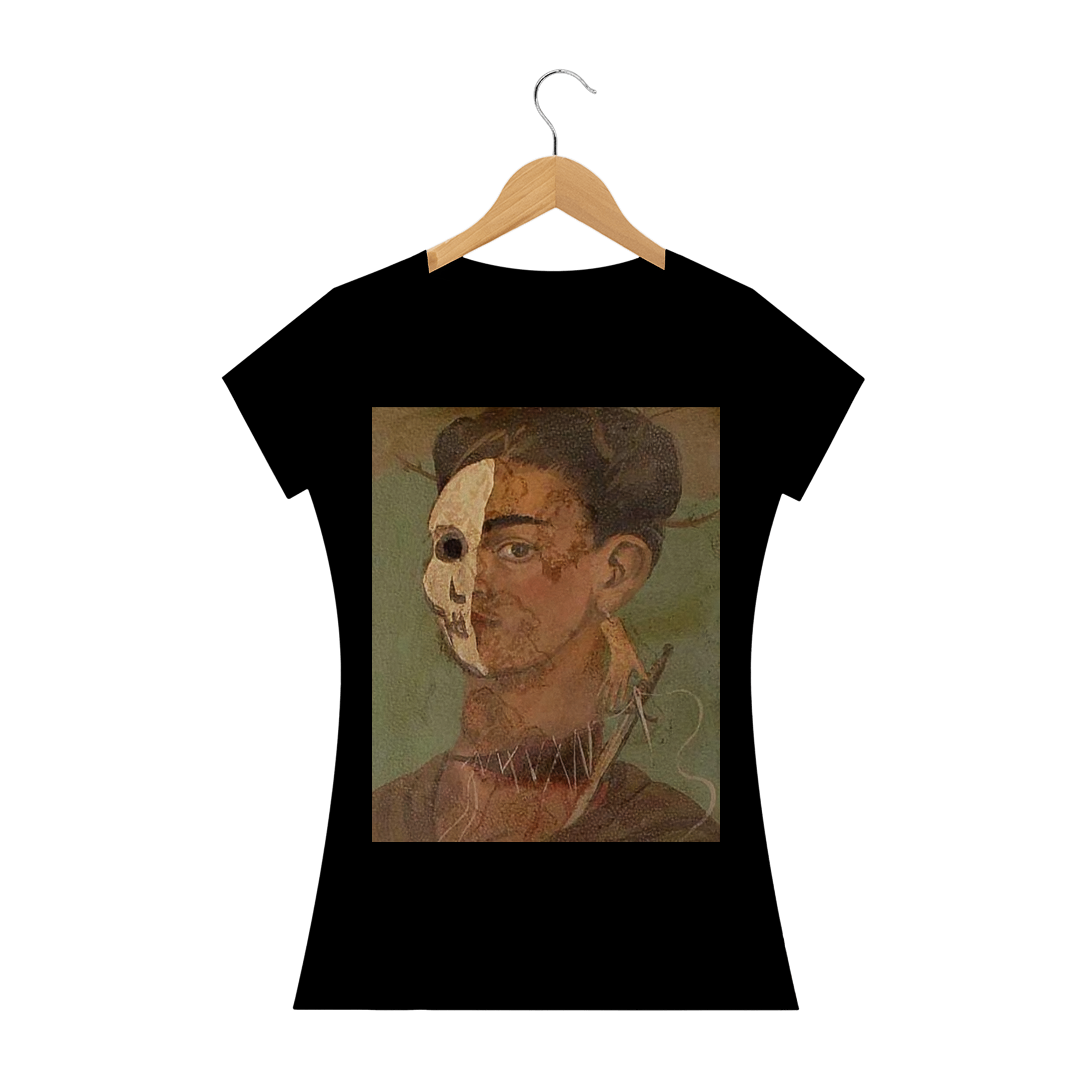 Nome do produto: Baby look long Frida Kahlo