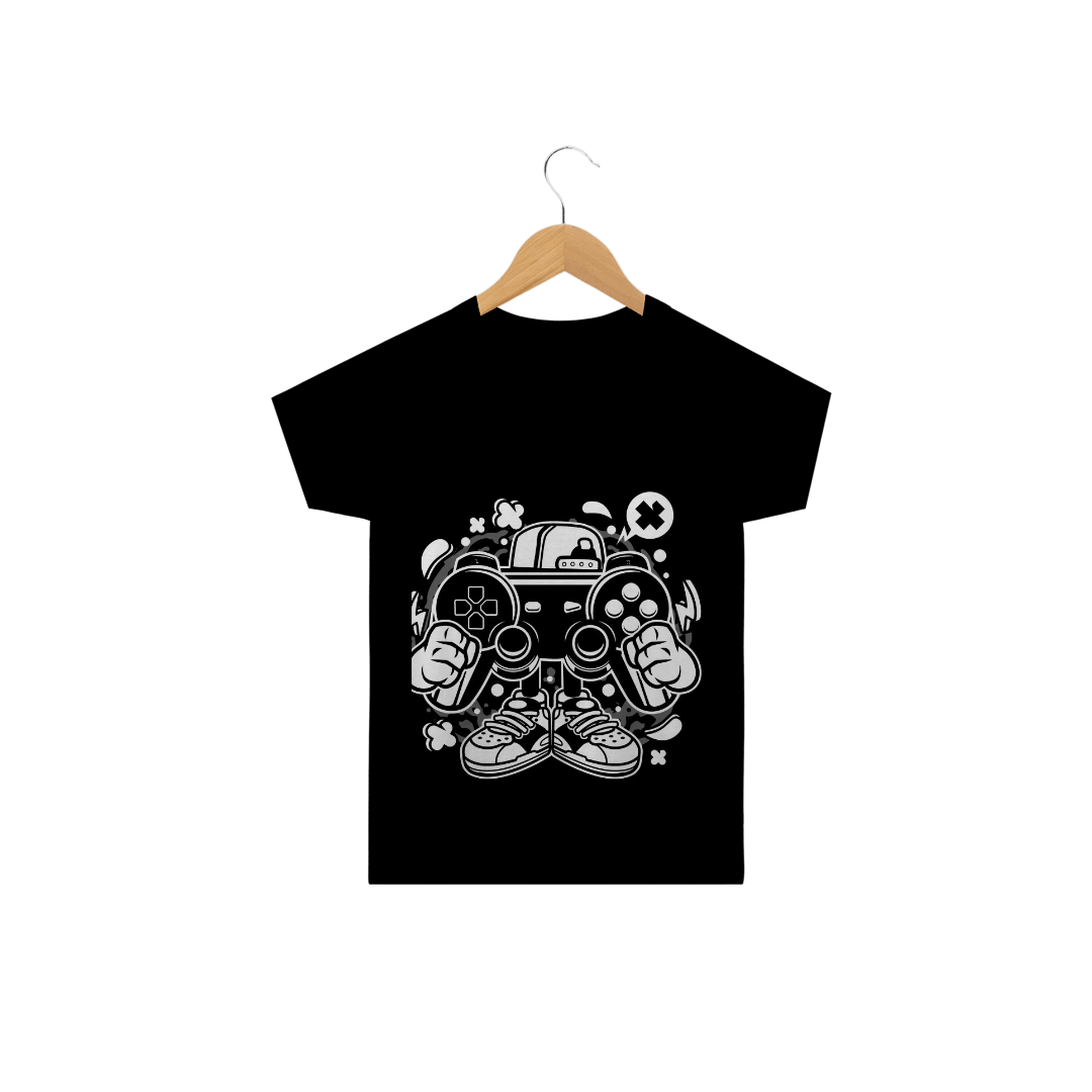 Nome do produto  camisa de gamer infantil.