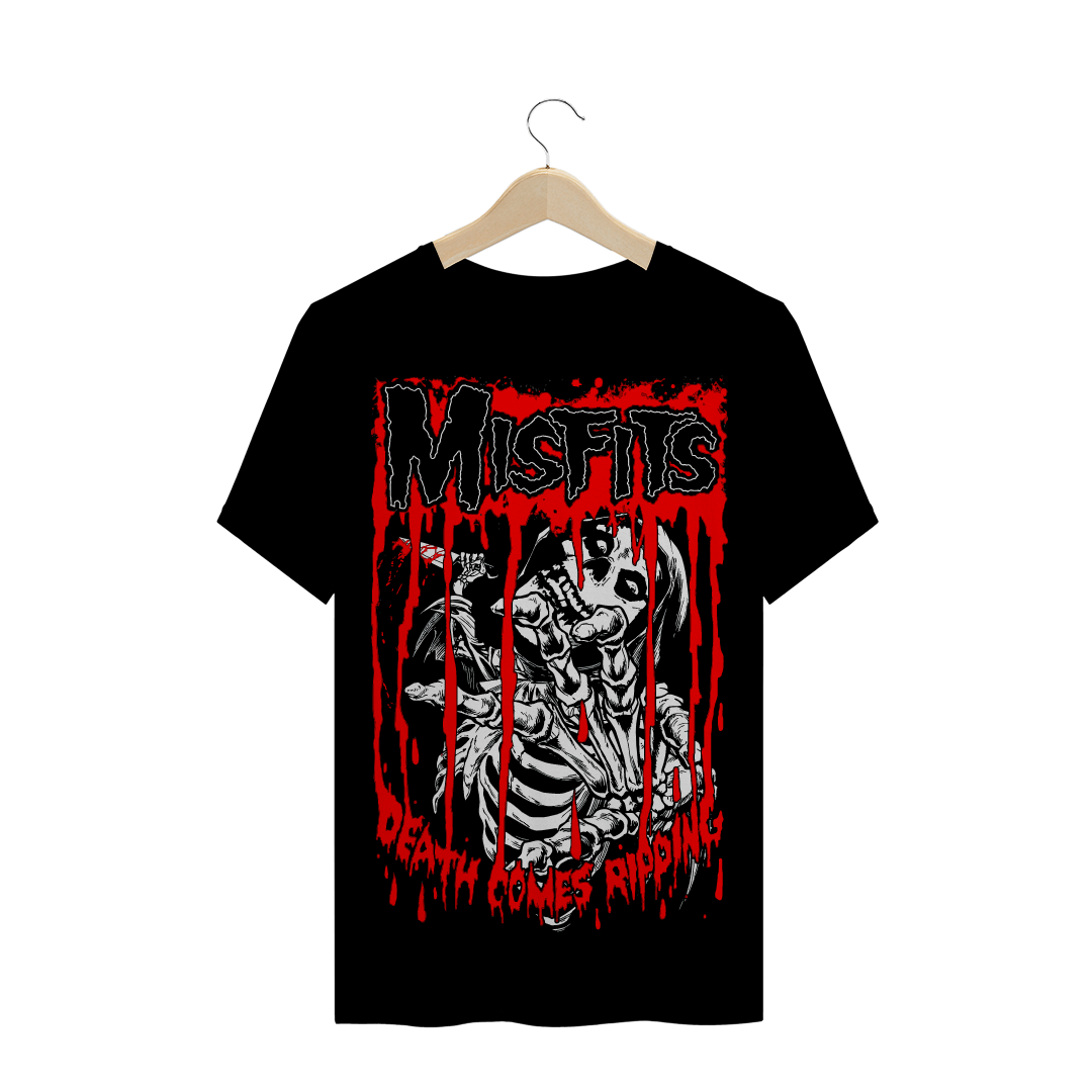 Nome do produto: Camiseta Misfits - Death Comes Ripping