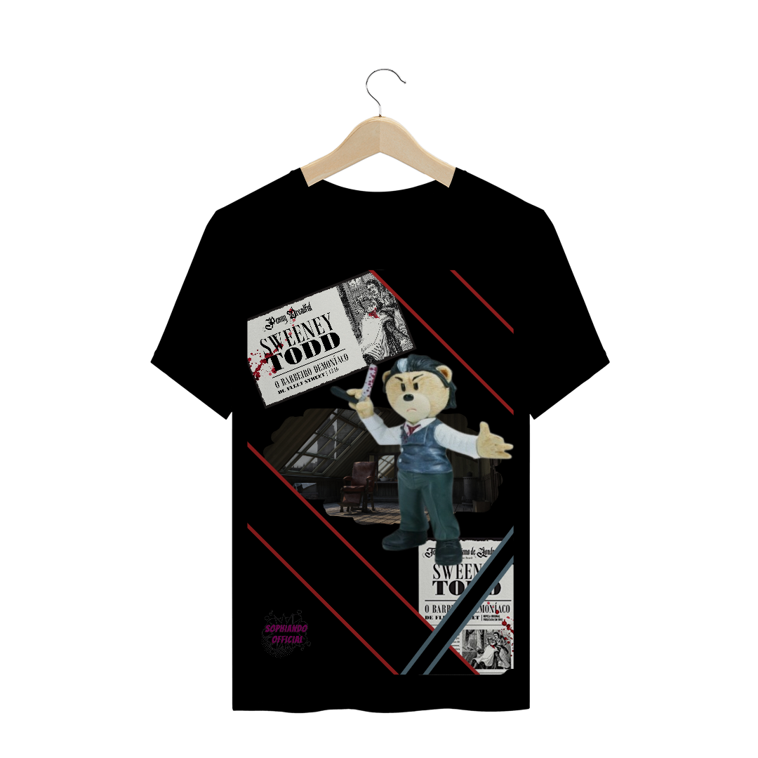 Nome do produto: Sweeney Todd !!! Camisa Masculina T-shirt quality