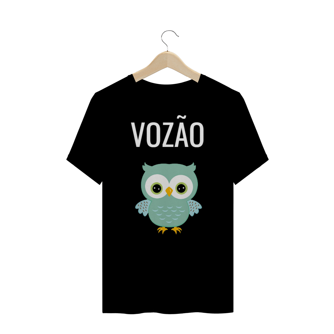 Nome do produto: Camiseta VOZÃO CORUJA