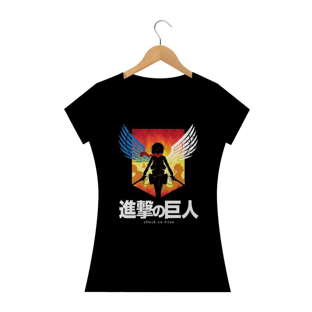 Nome do produto: Camiseta - Shingeki no Kyojin - Feminina 
