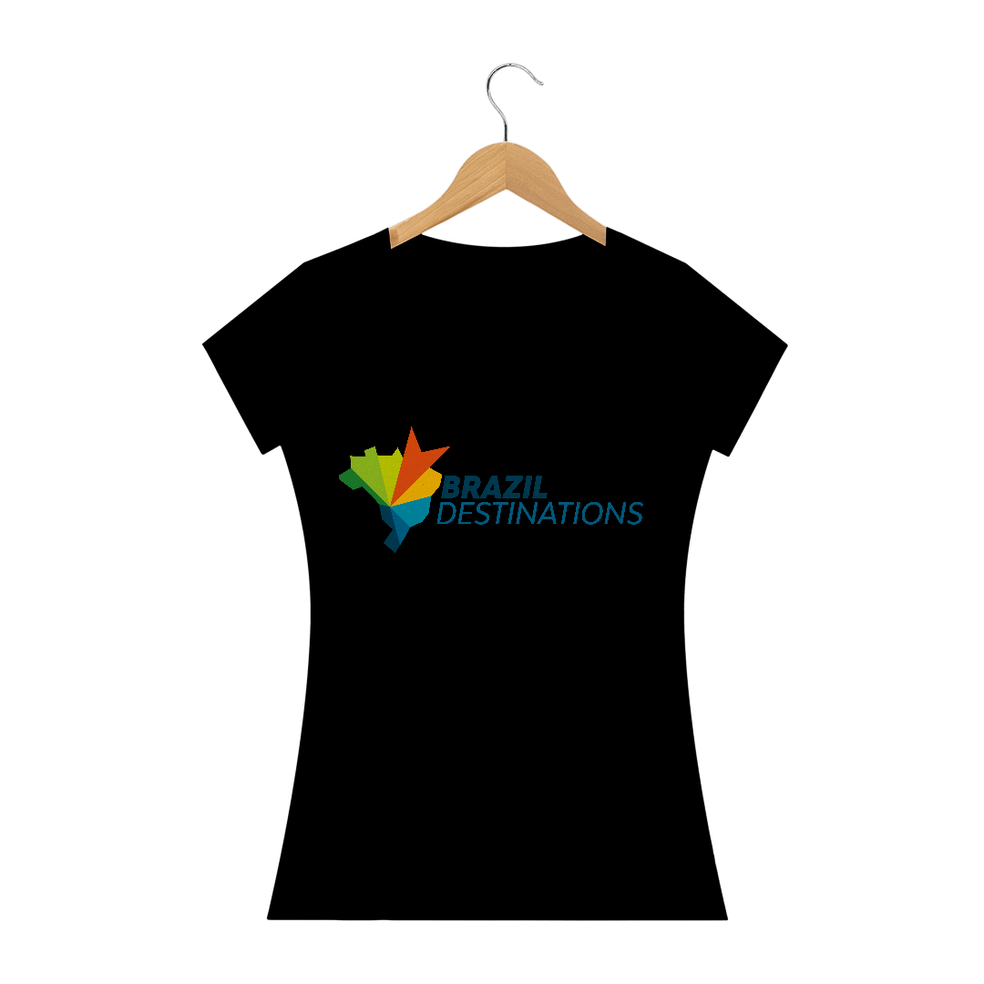 Nome do produto: Camiseta Baby L Black Brazil Destinations