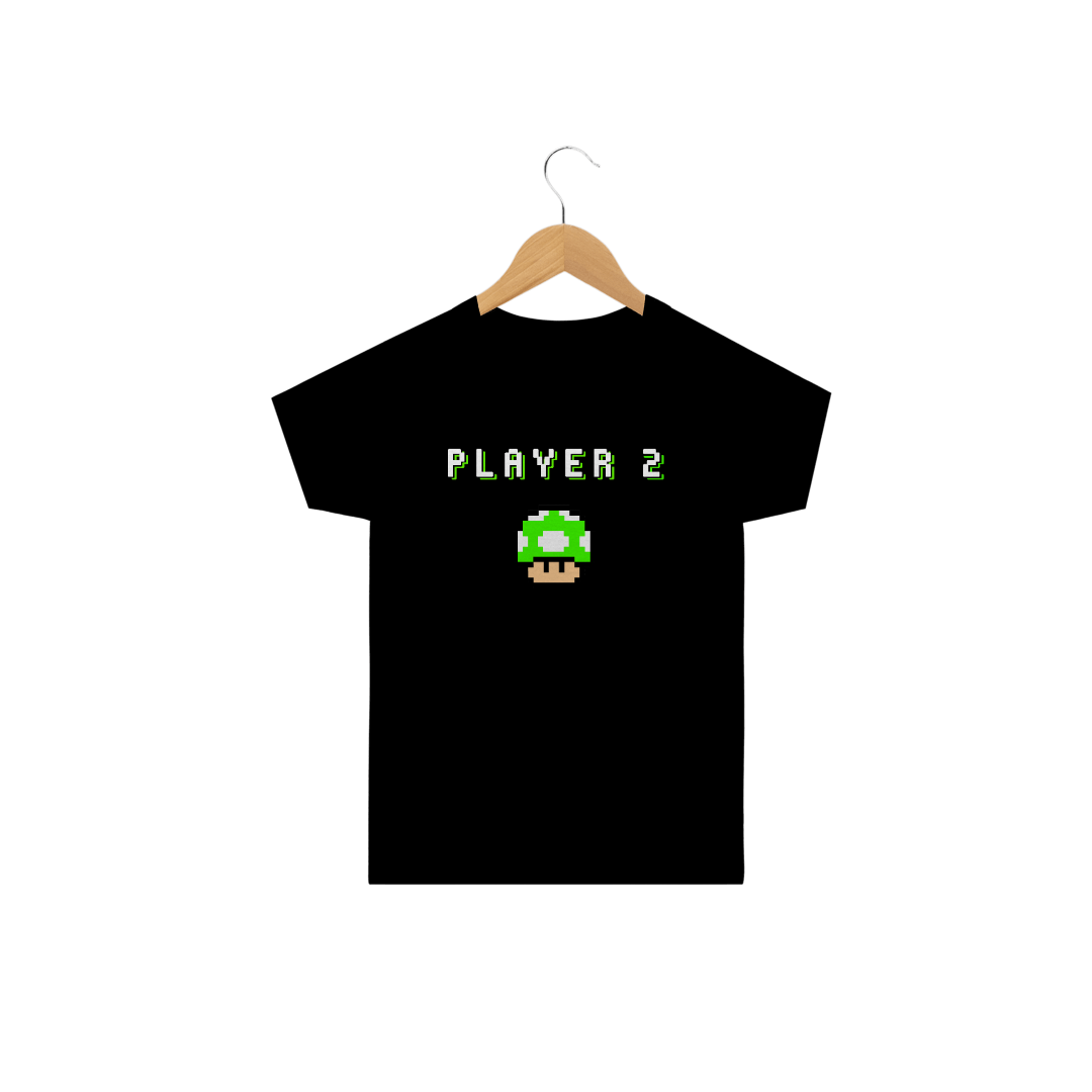 Nome do produto: Blusa Infantil Player 2 - Mario