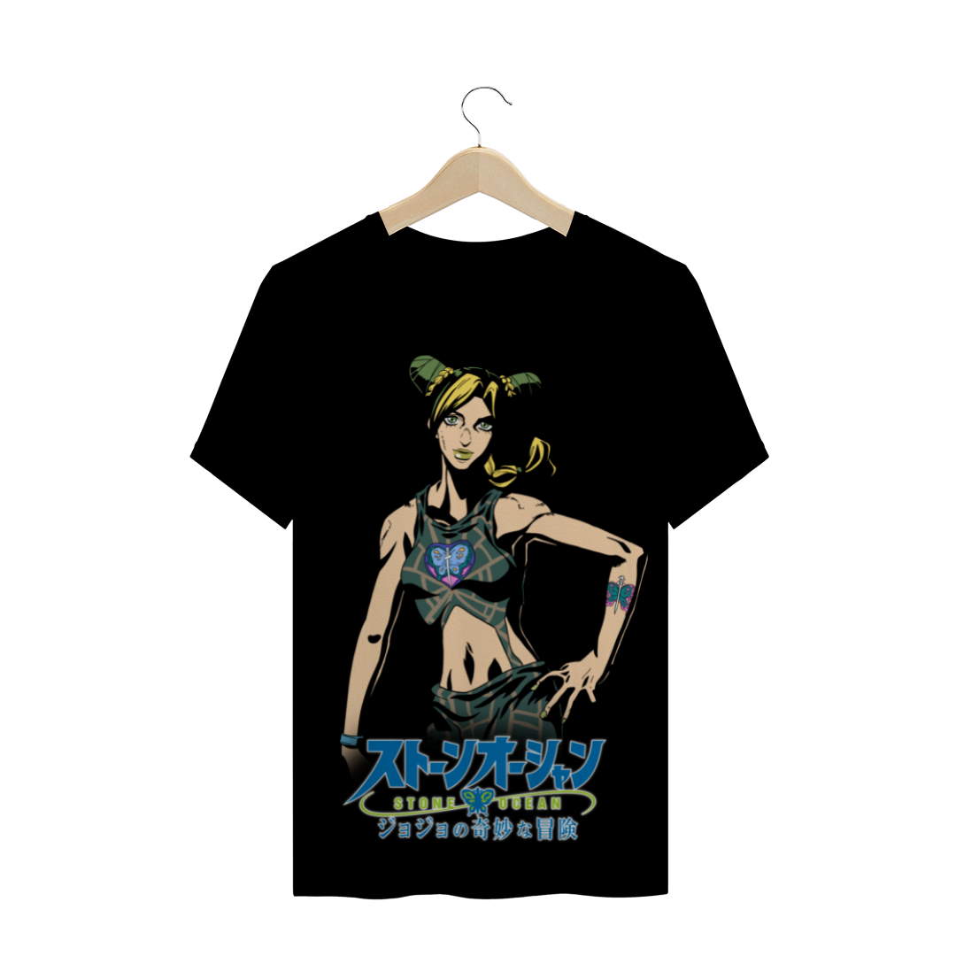 Nome do produto: Camiseta Jolyne Cujoh - JoJo\'s Bizarre Adventure Part 6: Stone Ocean