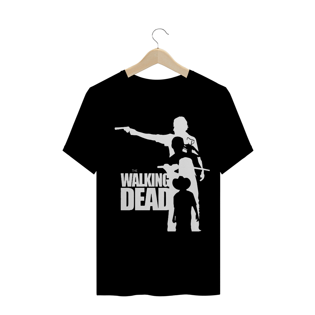 Nome do produto: Blusa The Walking Dead Silhuetas (branca)