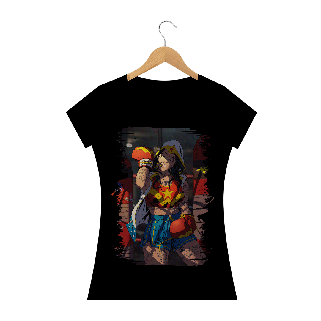 Nome do produto: Camiseta Maravilha Boxe Feminina