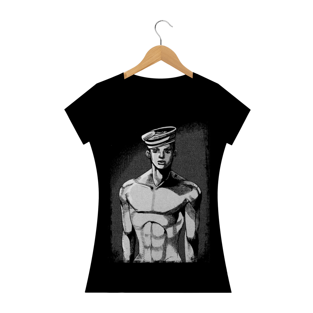 Nome do produto: Camiseta Feminina Josuke 8 - JoJo\'s Bizarre Adventure Part 8: JoJolion