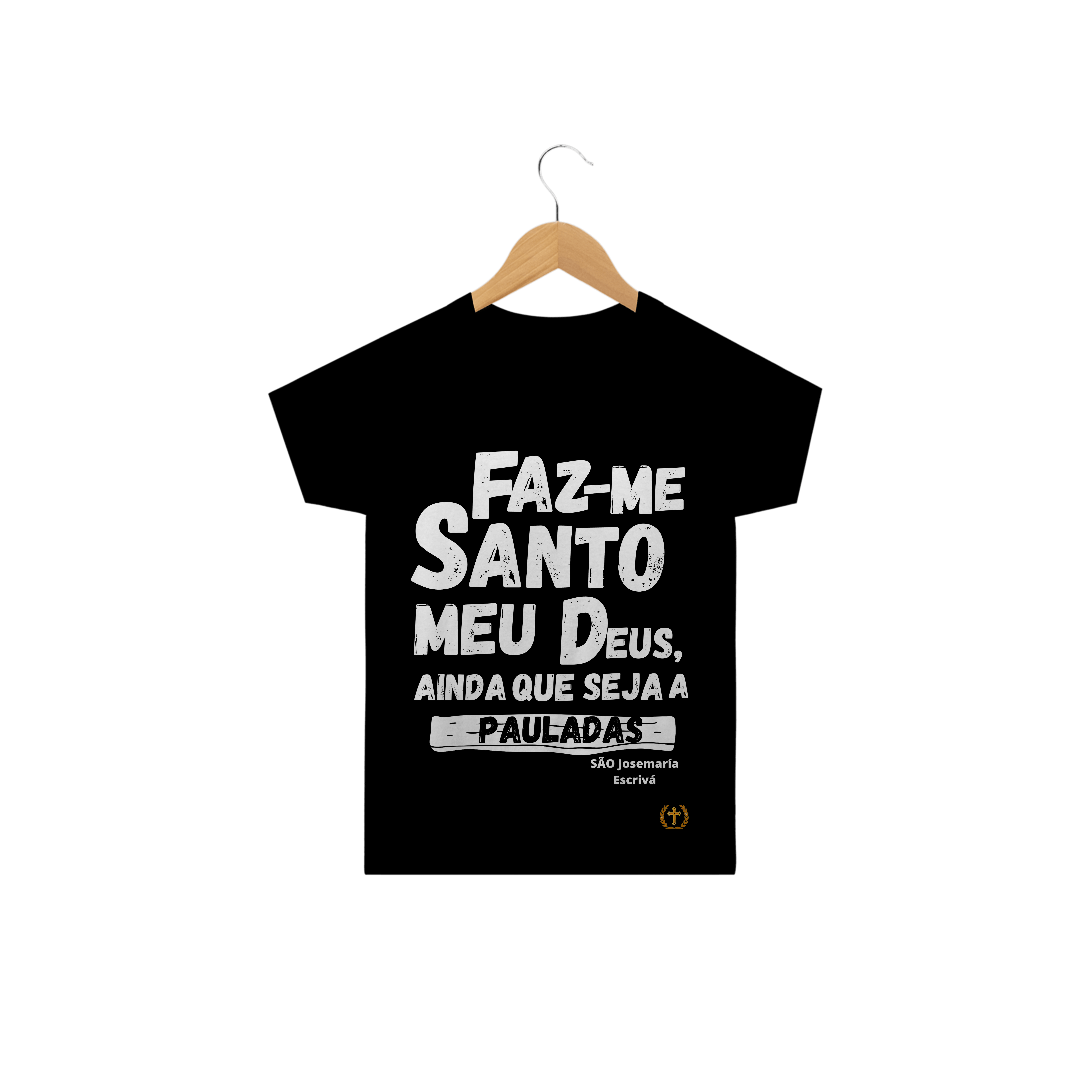 Nome do produto: Infantil Faz-me Santo Branco 