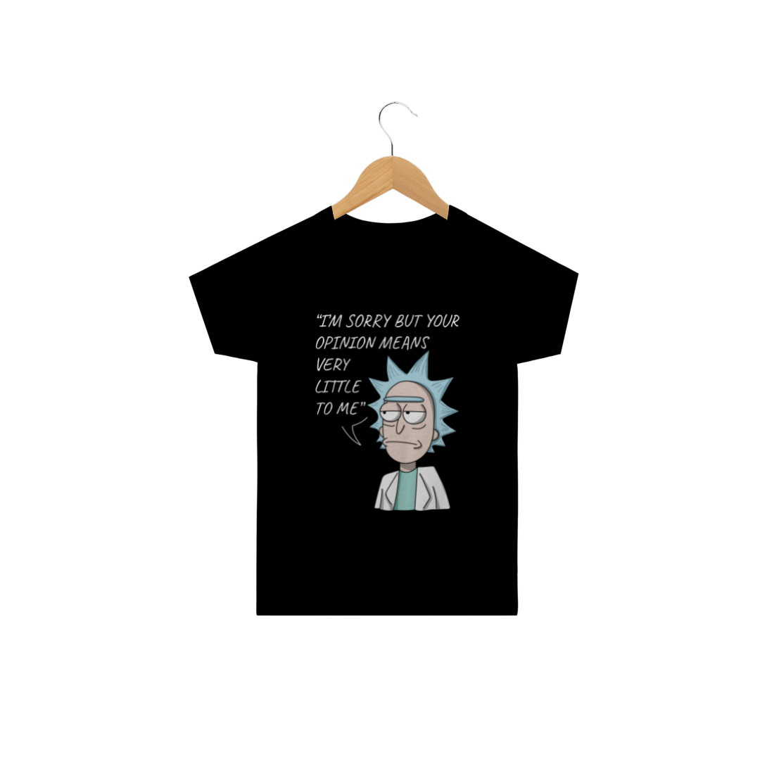 Nome do produto: Rick - Camiseta Infantil