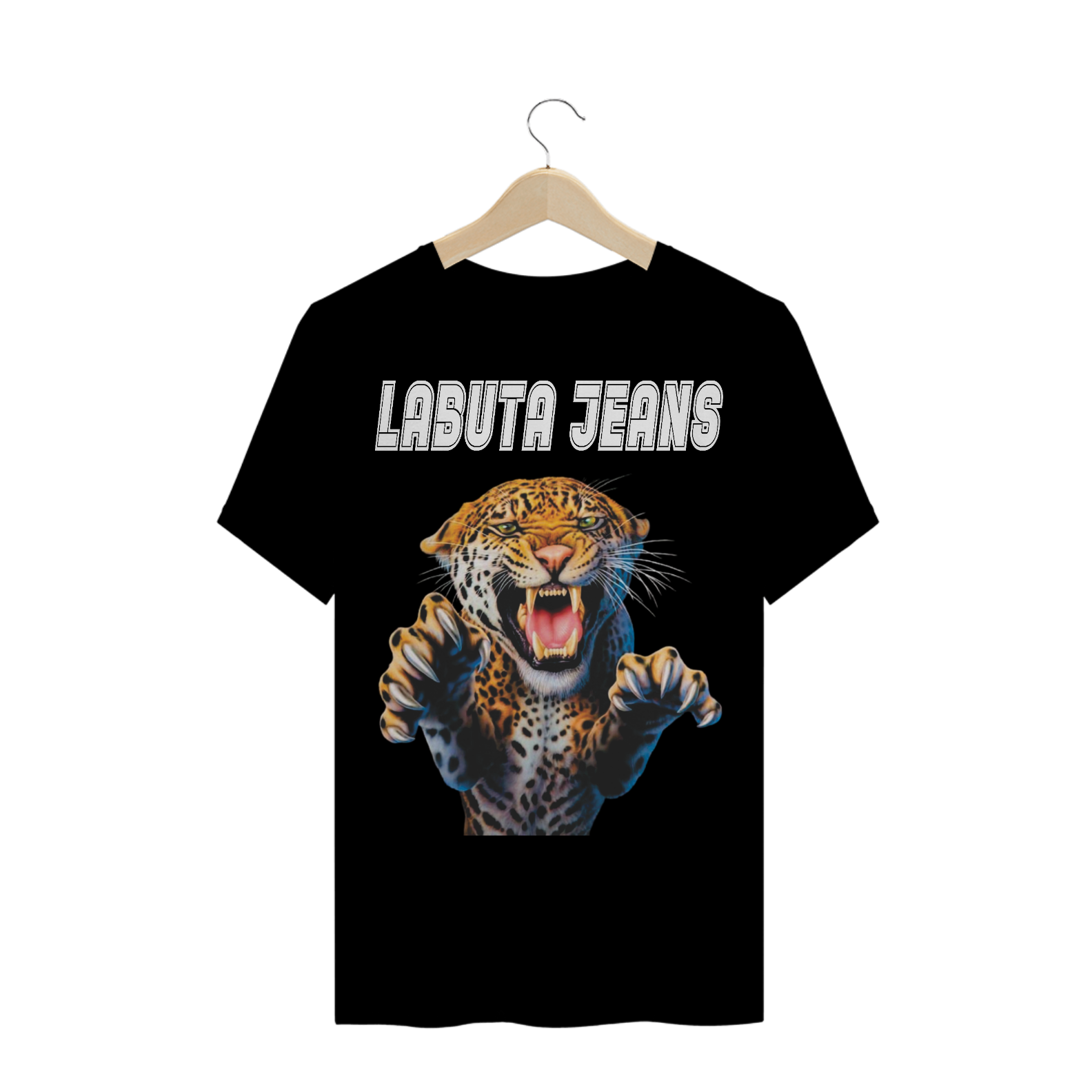Nome do produto: Camisa Labuta - Onça blck