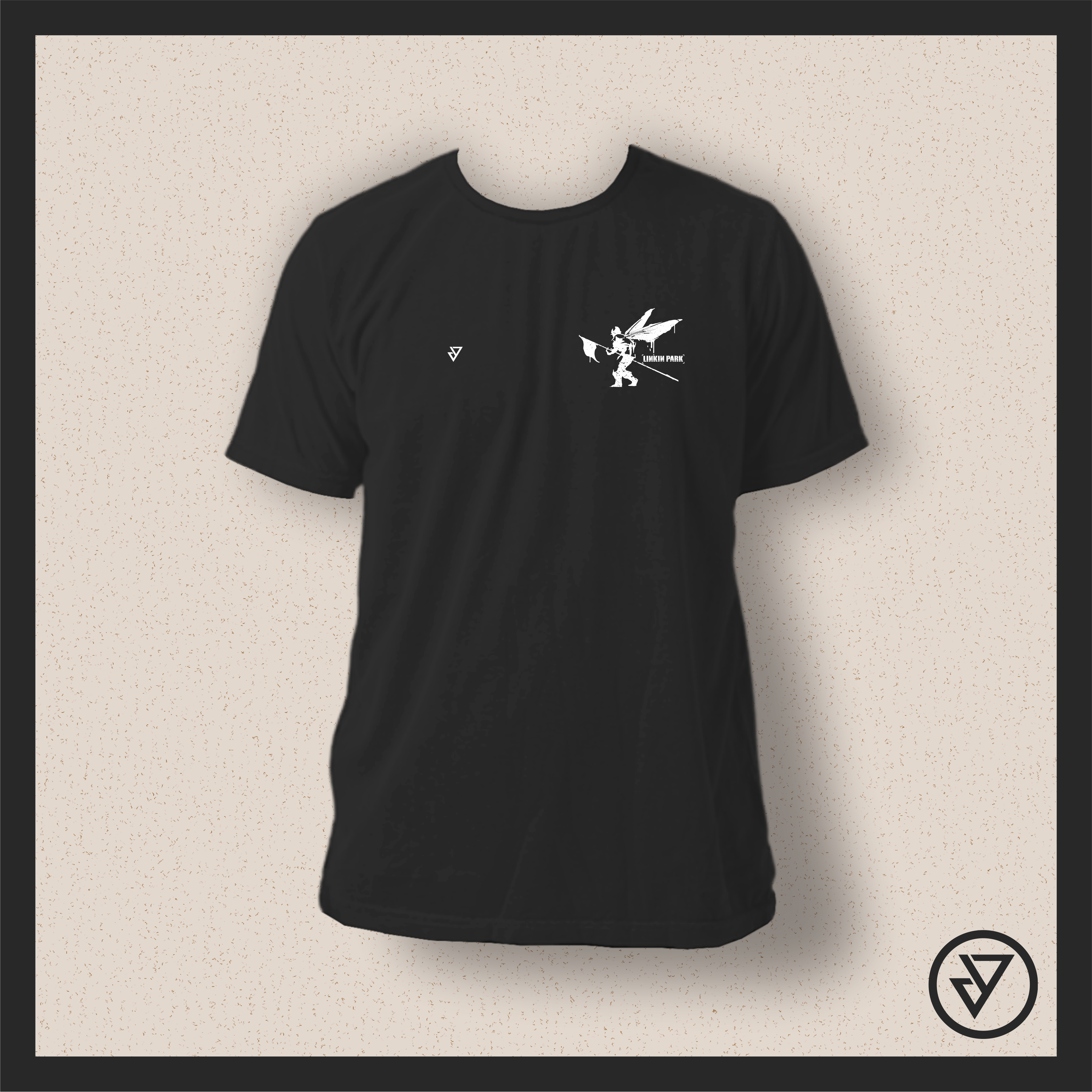 Nome do produto: Camisa Linkin Park (Soldier) - Preta