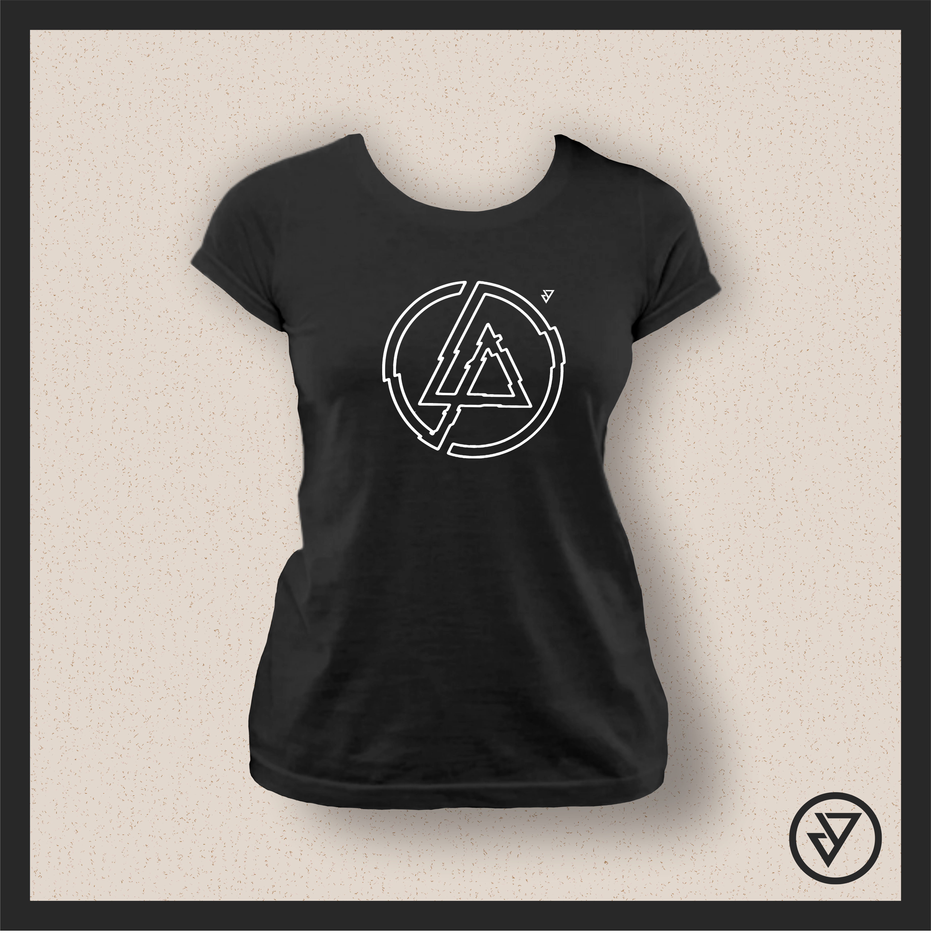 Nome do produto: Camisa Feminina Linkin Park (A Thousand Suns) - Preta