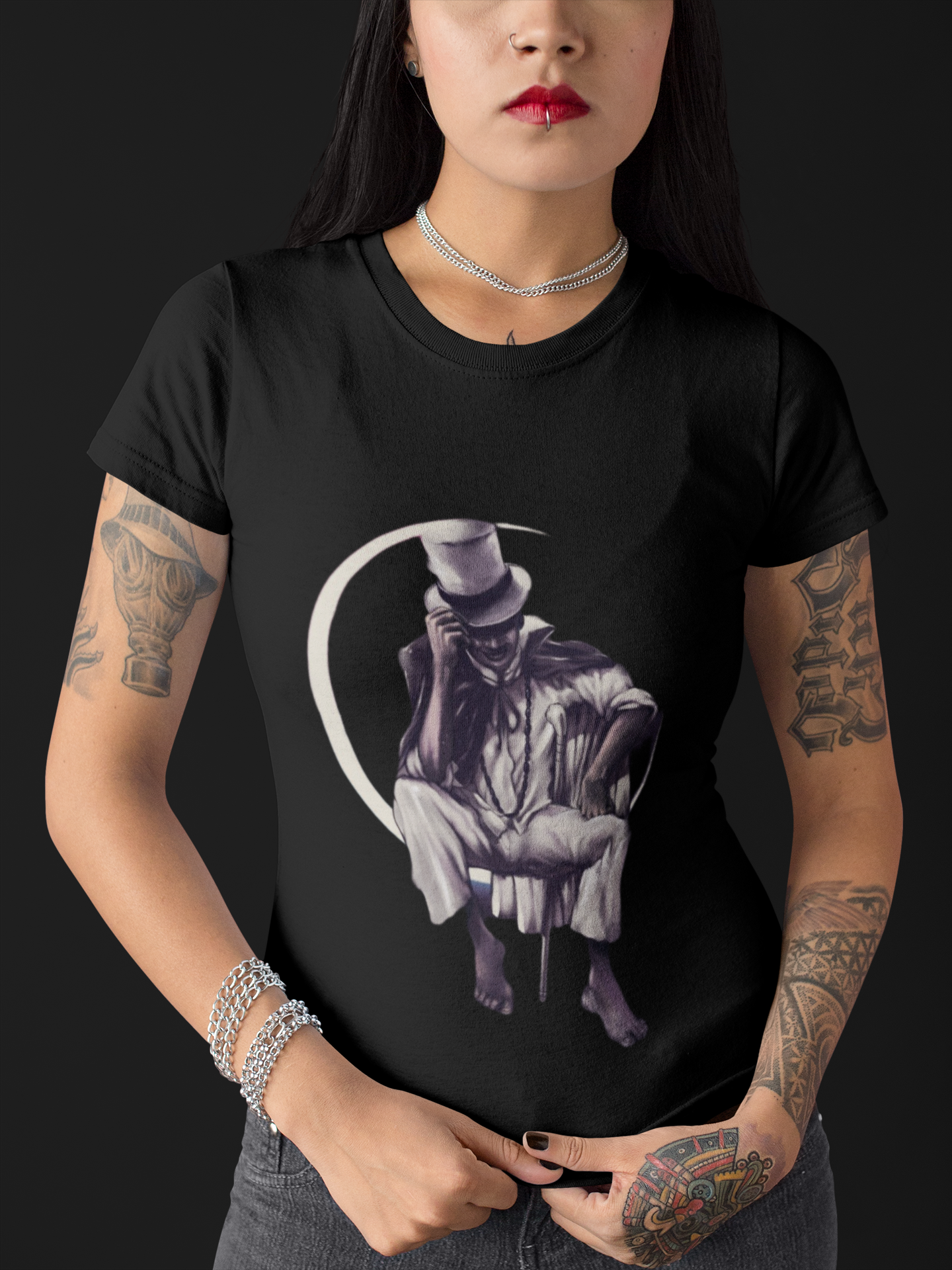 Nome do produto: Baby Look Exú Tranca Rua 