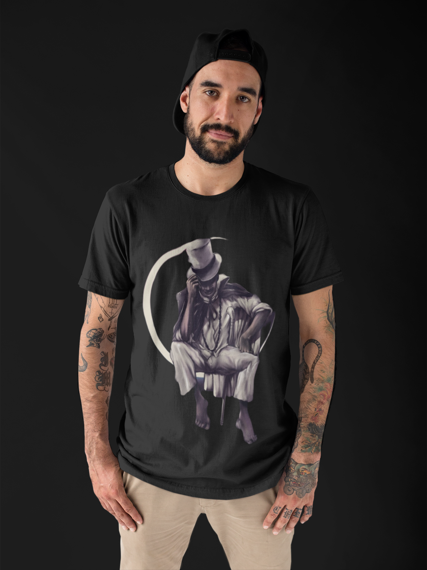 Nome do produto: Camiseta Exú Tranca Rua (Unisex)