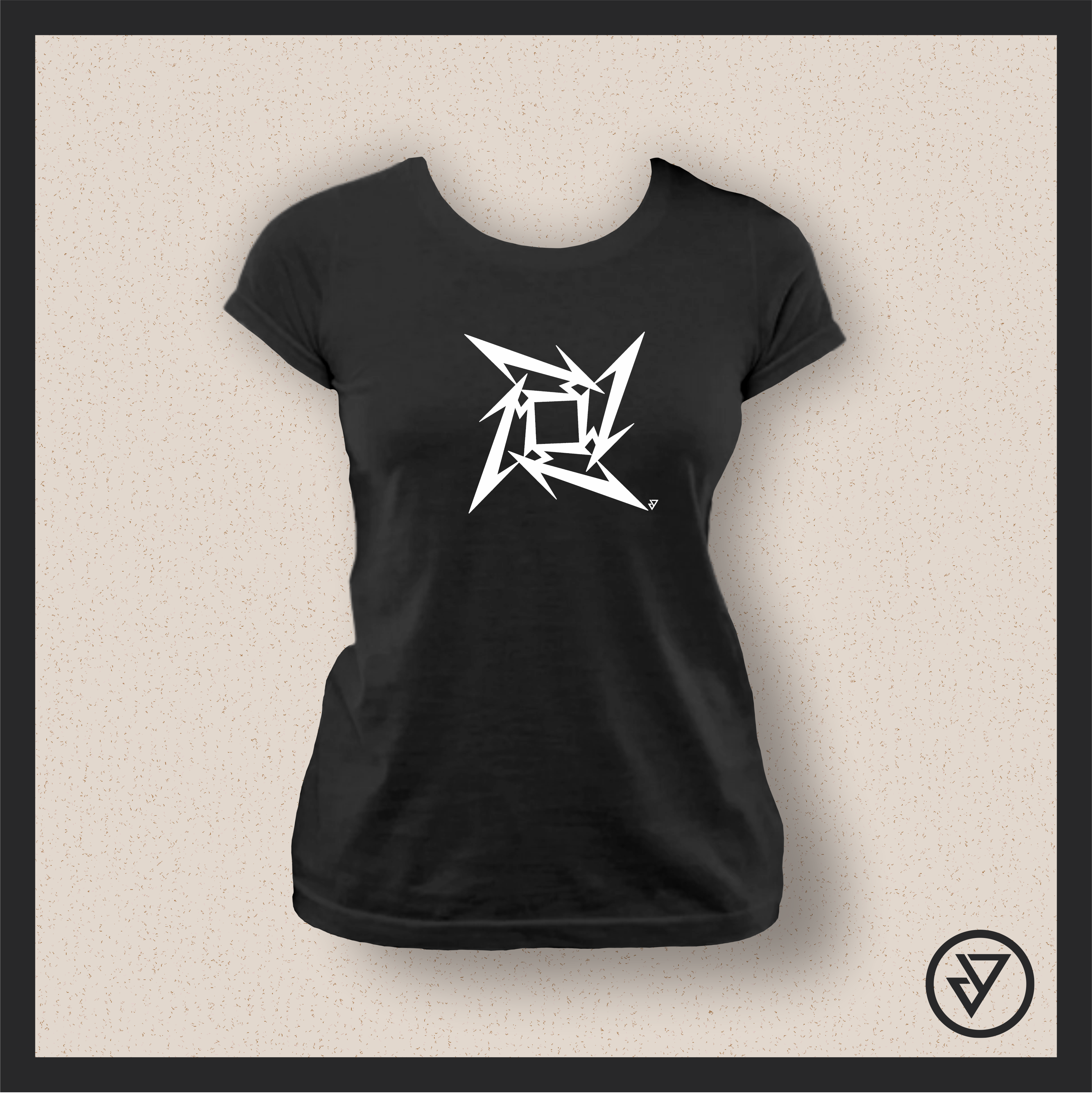 Nome do produto: Camisa Feminina Metallica - Preta 