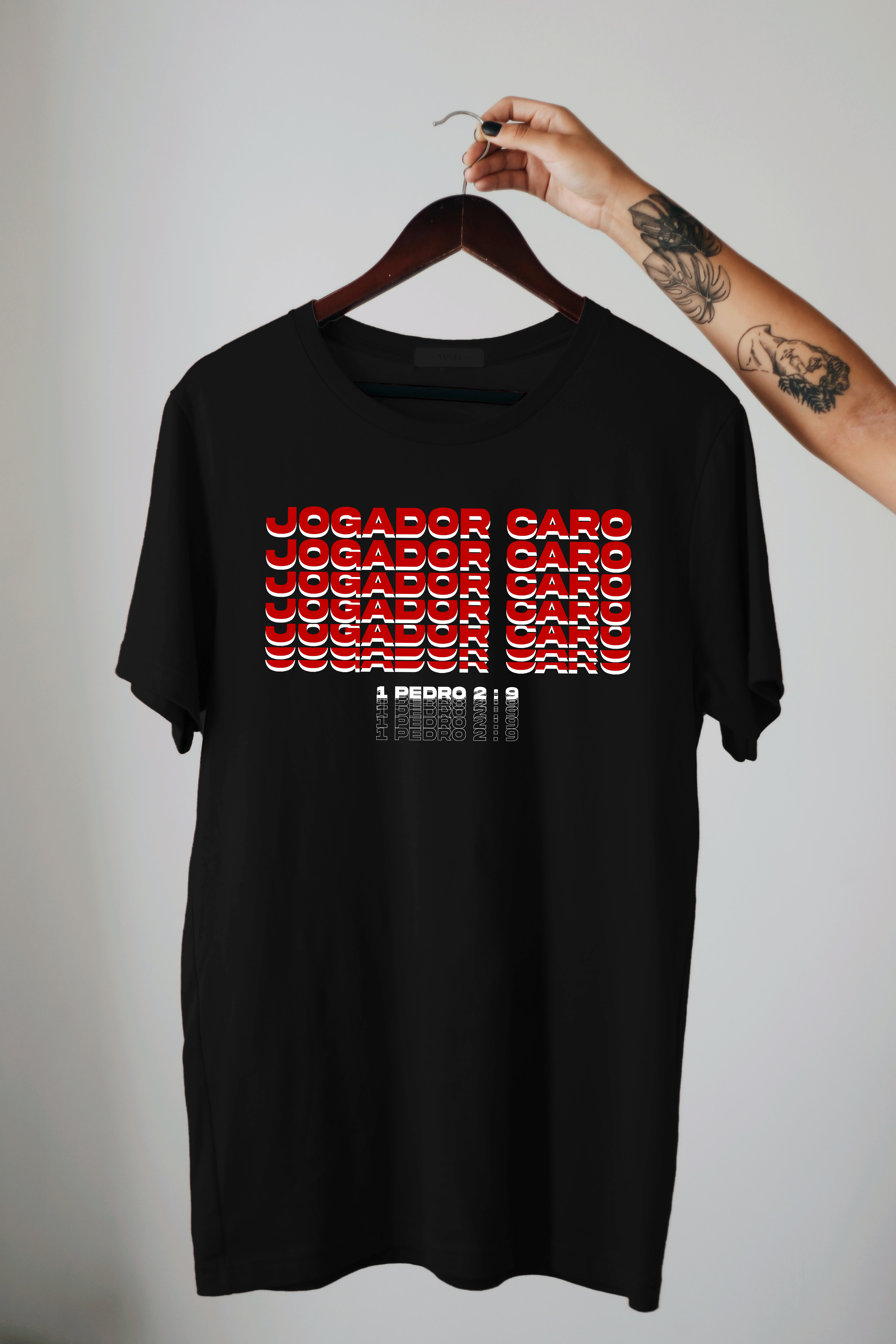 Nome do produto: Camiseta Jogador Caro