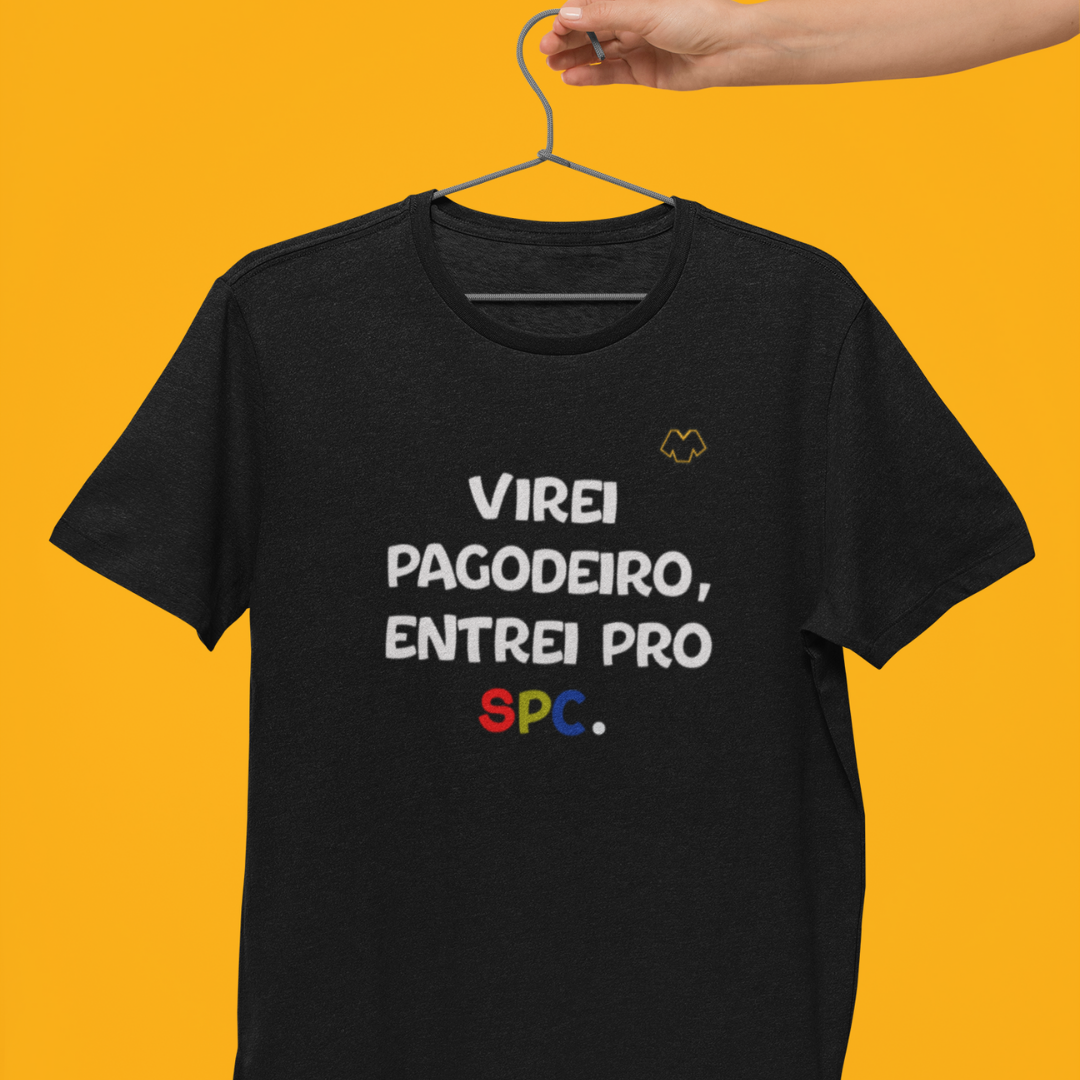 Nome do produto: T-SHIRT PRETA - SPC