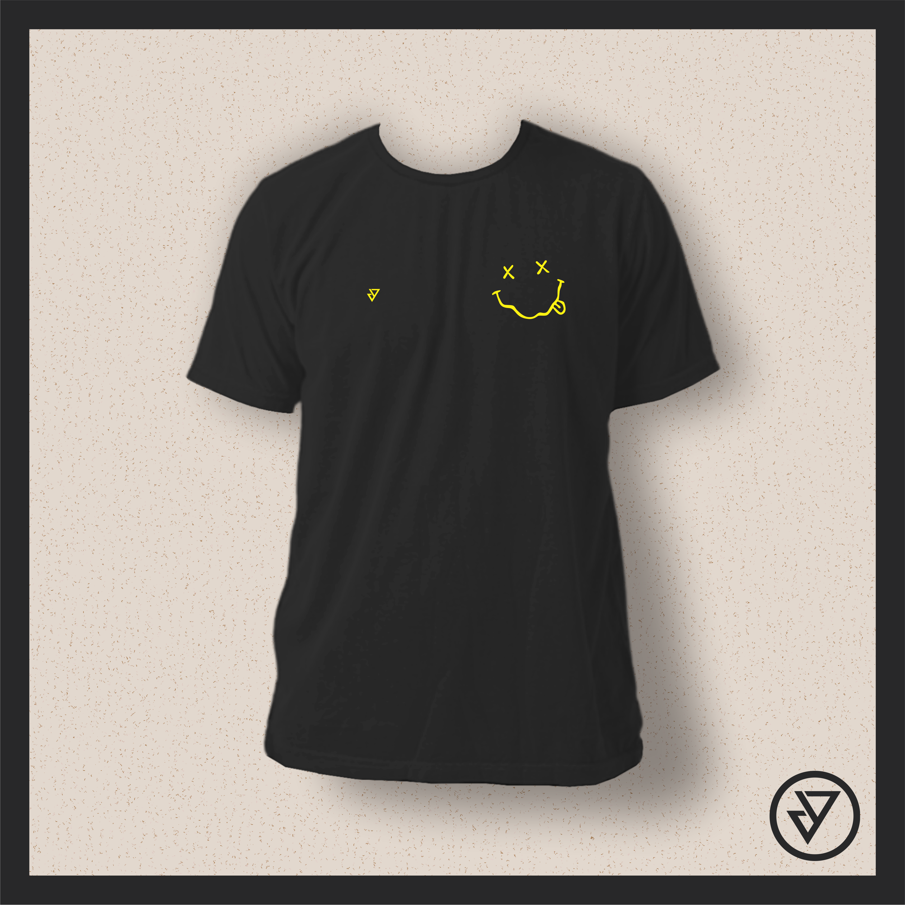 Nome do produto: Camisa Nirvana - Preta